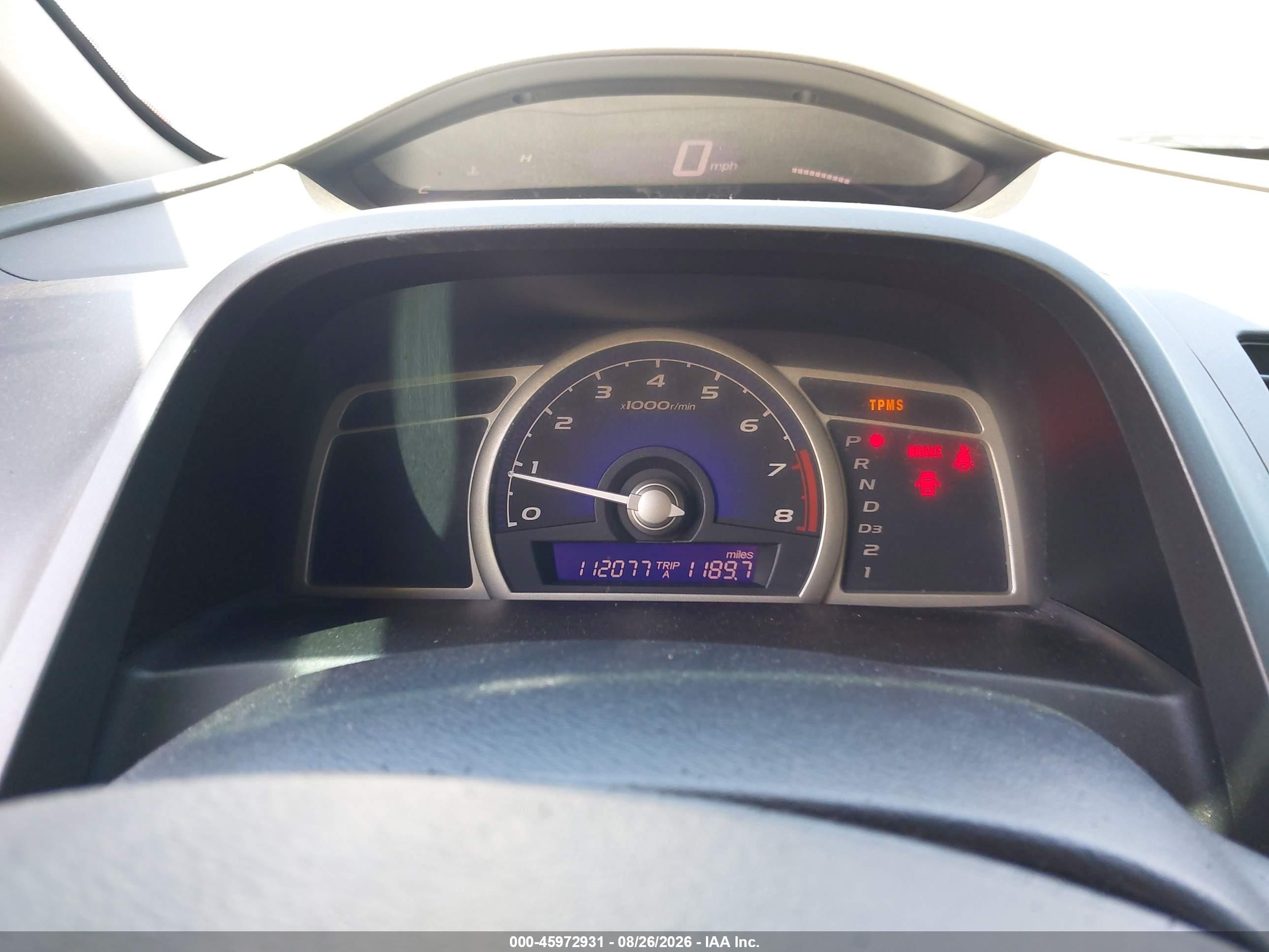 2011 Honda Civic Lx Gray vin: 19XFA1F58BE011757