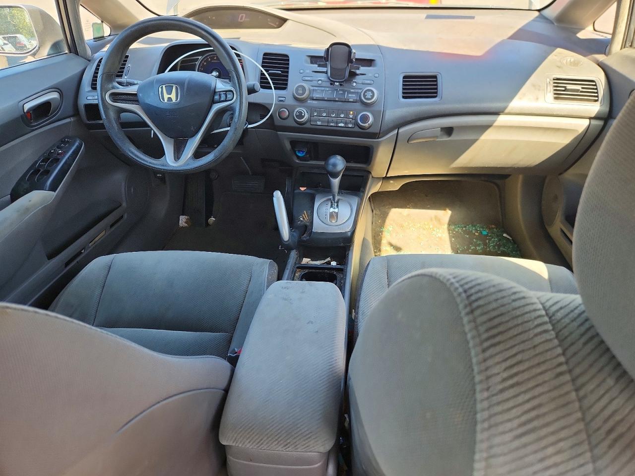 2011 Honda Civic Lx Gray vin: 19XFA1F58BE021348