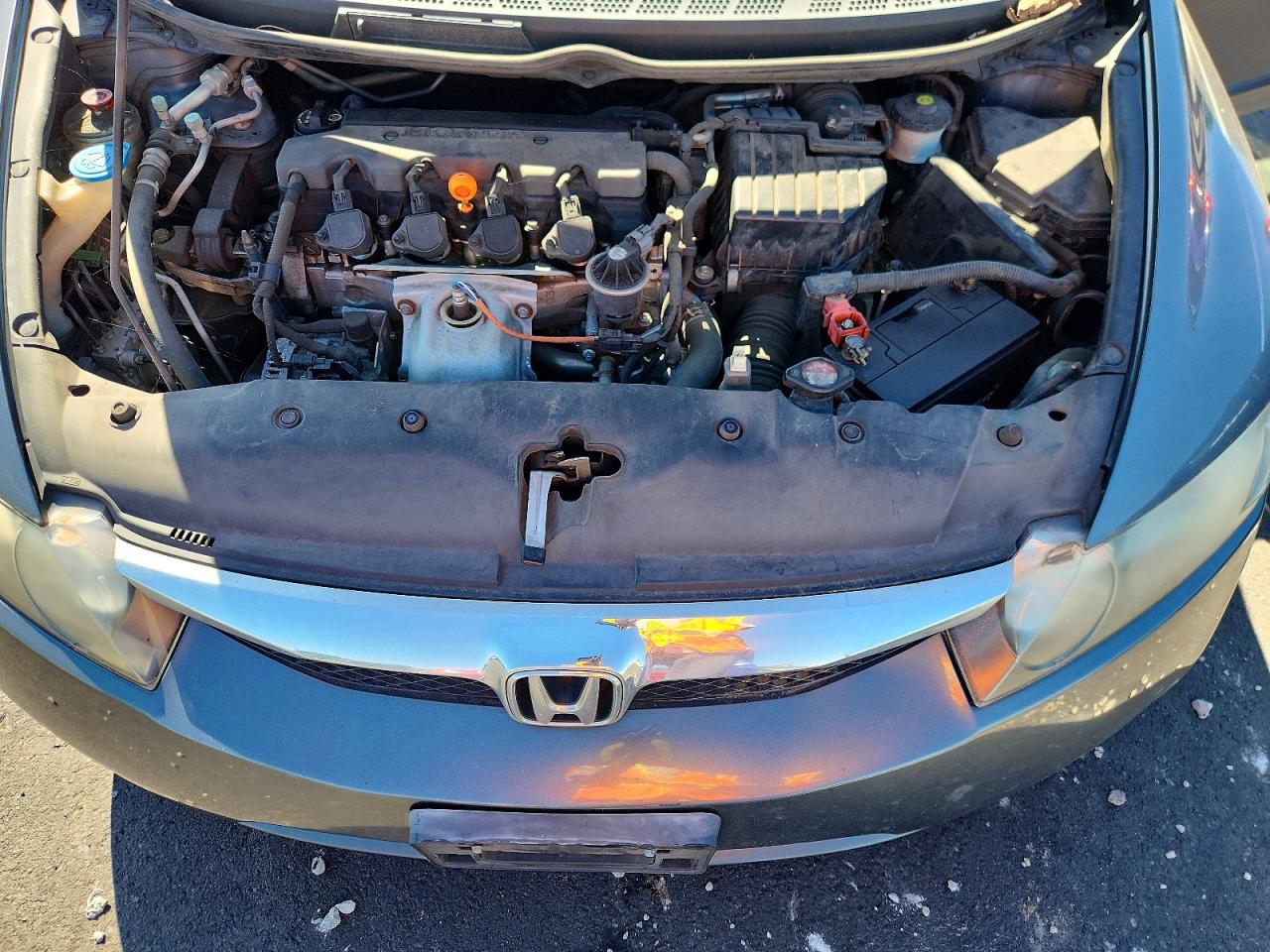 2011 Honda Civic Lx Gray vin: 19XFA1F58BE021348
