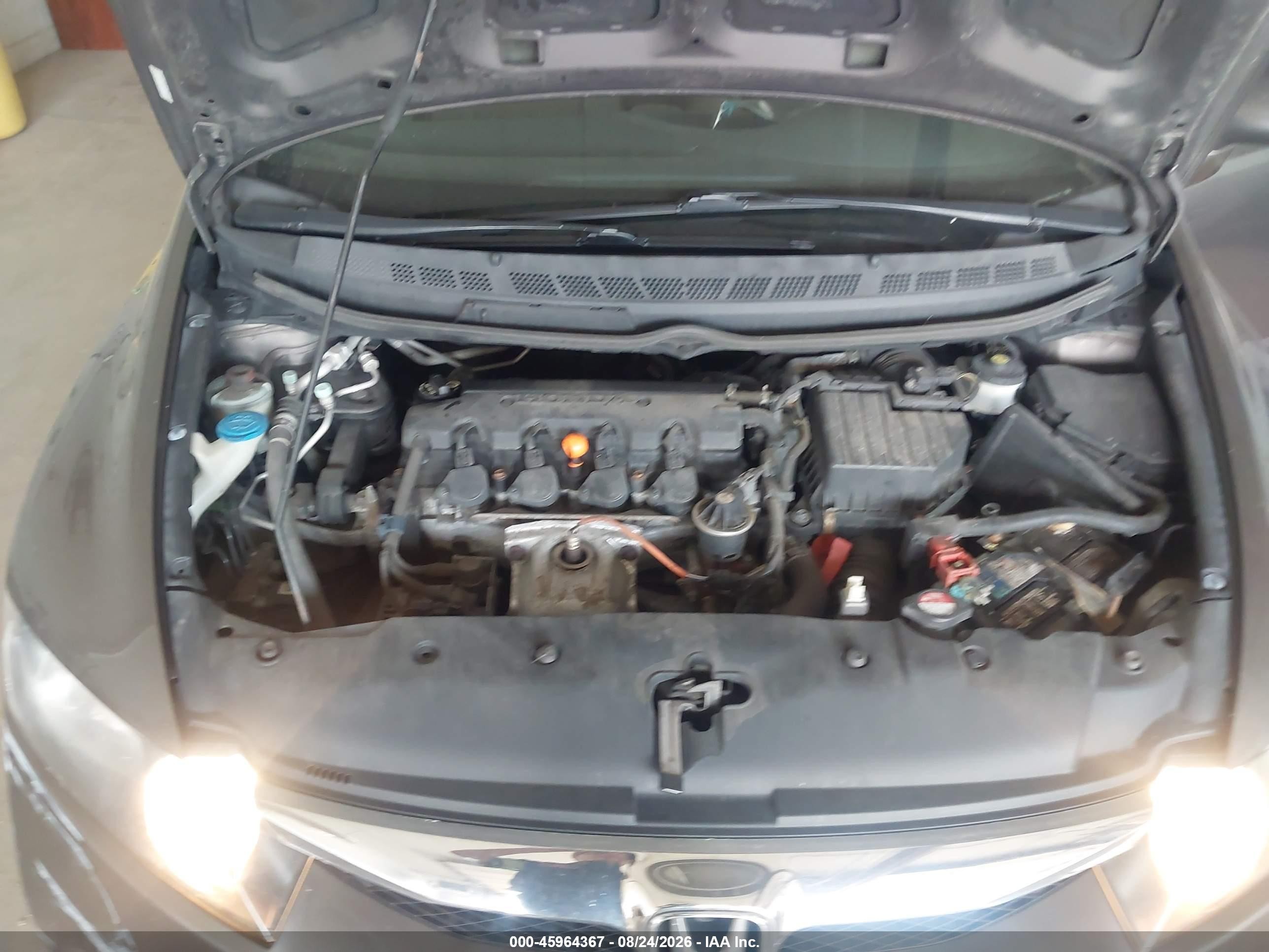 2011 Honda Civic Lx Gray vin: 19XFA1F58BE031376