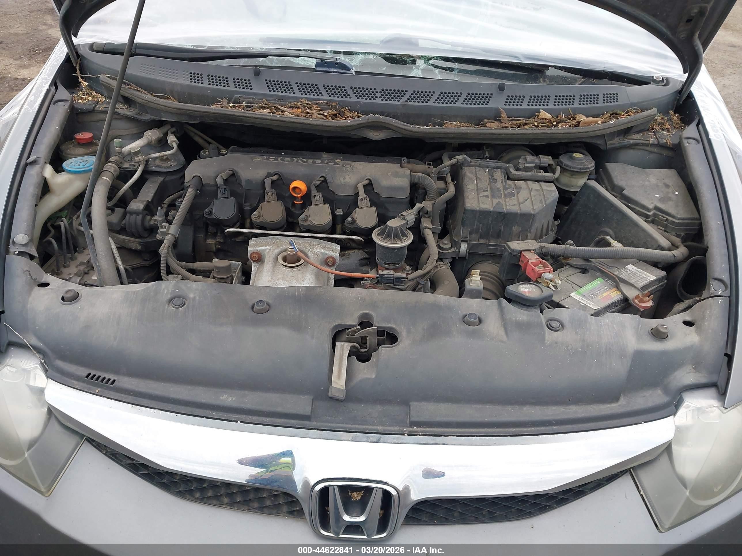 2011 Honda Civic Lx Gray vin: 19XFA1F58BE033256