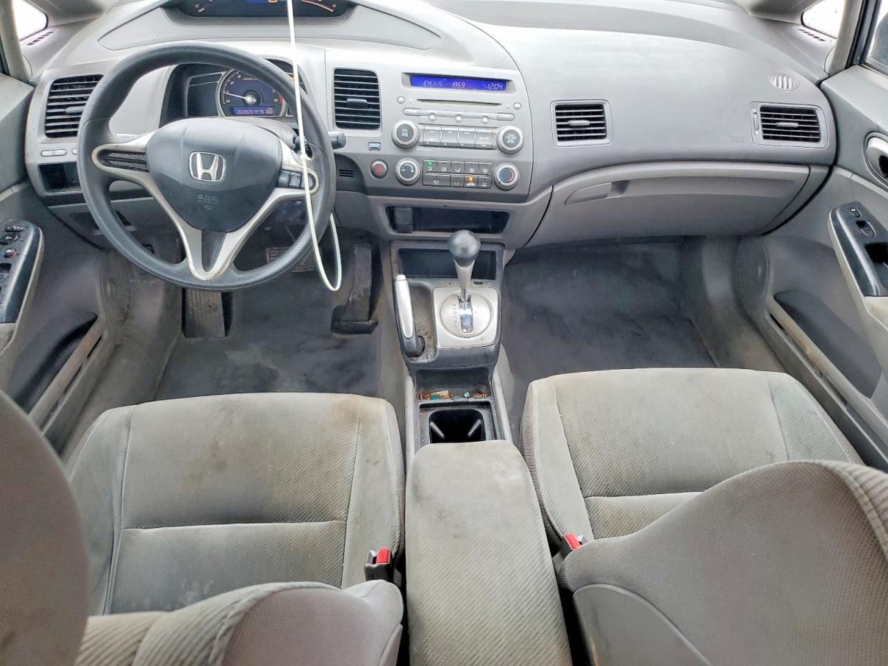 2011 Honda Civic Lx Gray vin: 19XFA1F58BE038747