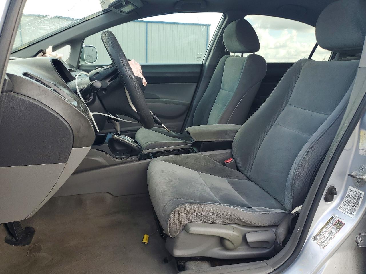 2011 Honda Civic Lx Silver vin: 19XFA1F58BE041387