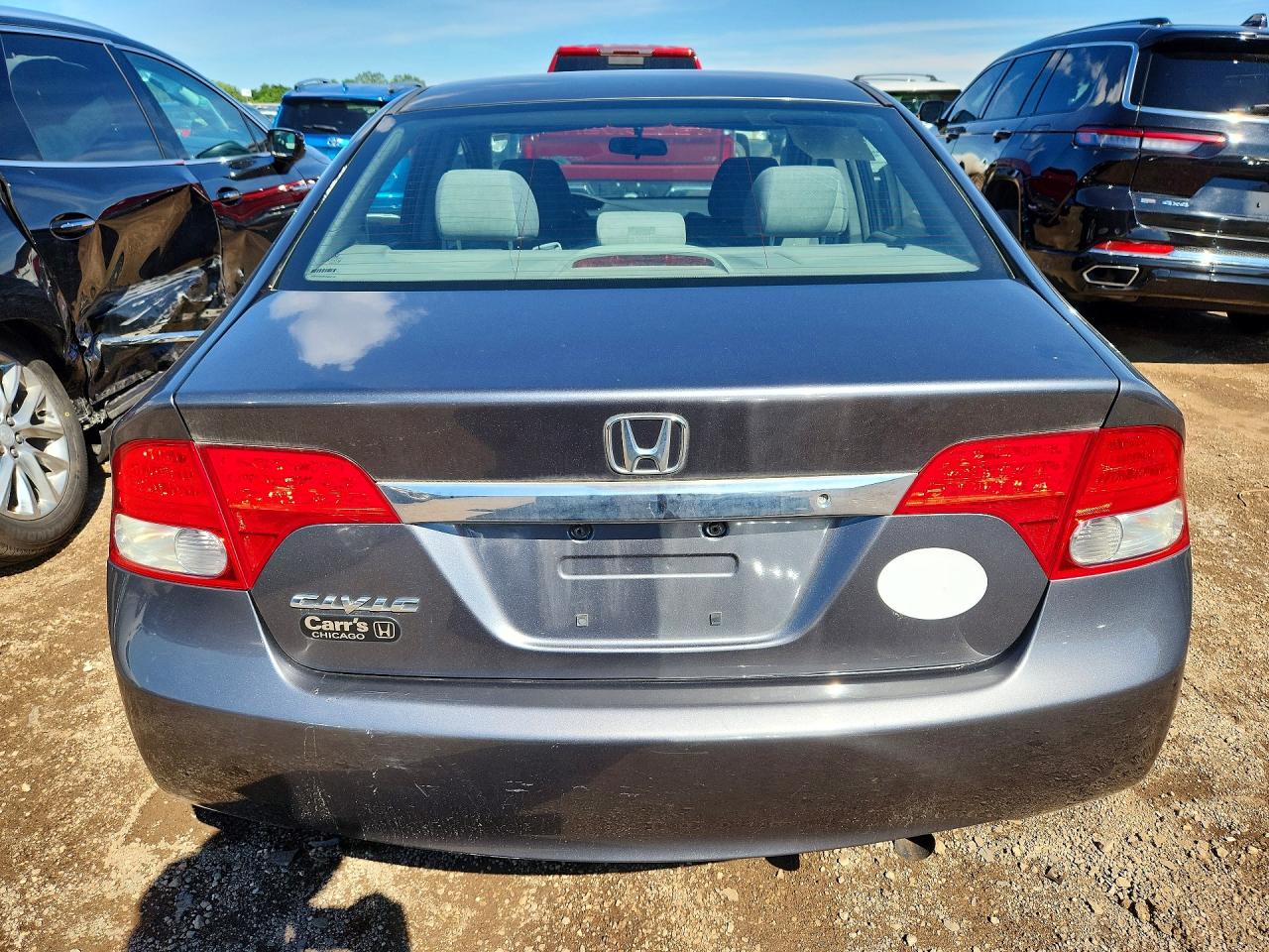 2011 Honda Civic Lx Charcoal vin: 19XFA1F58BE050154