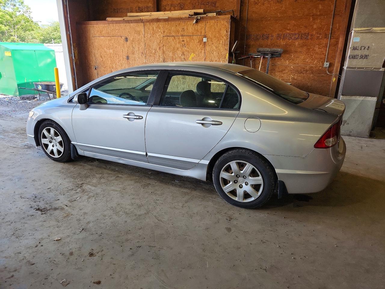 2010 Honda Civic Lx Серый vin: 19XFA1F59AE003875