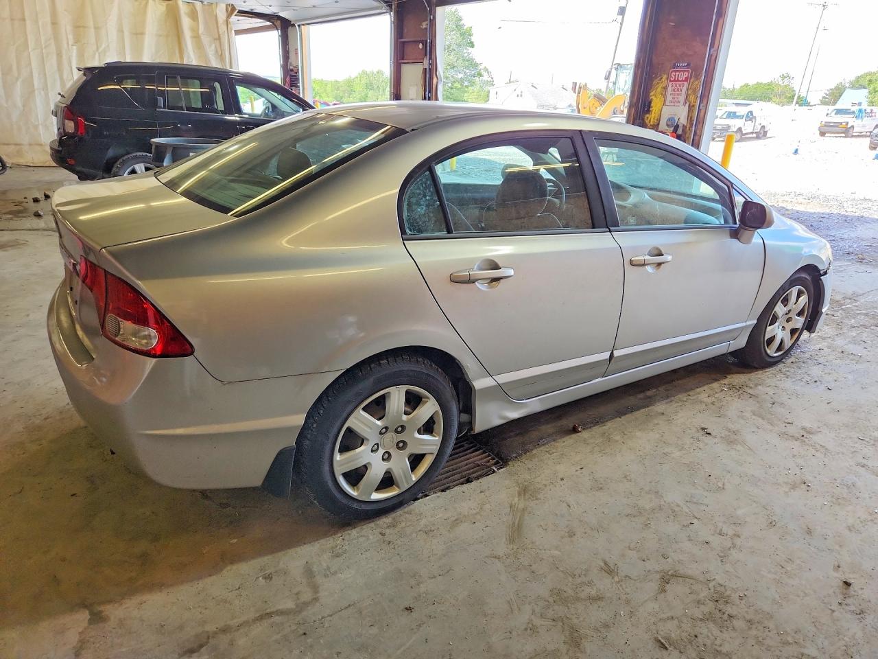 2010 Honda Civic Lx Серый vin: 19XFA1F59AE003875