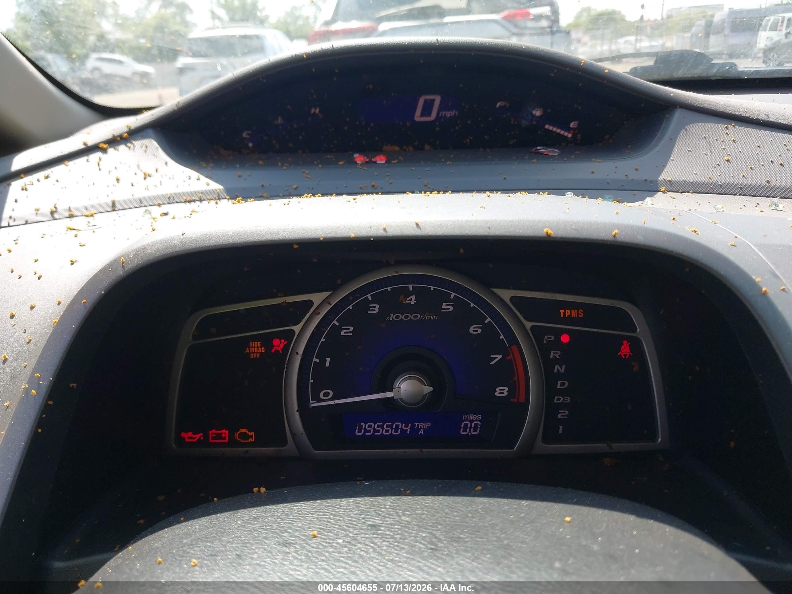 2010 Honda Civic Lx Burgundy vin: 19XFA1F59AE009465