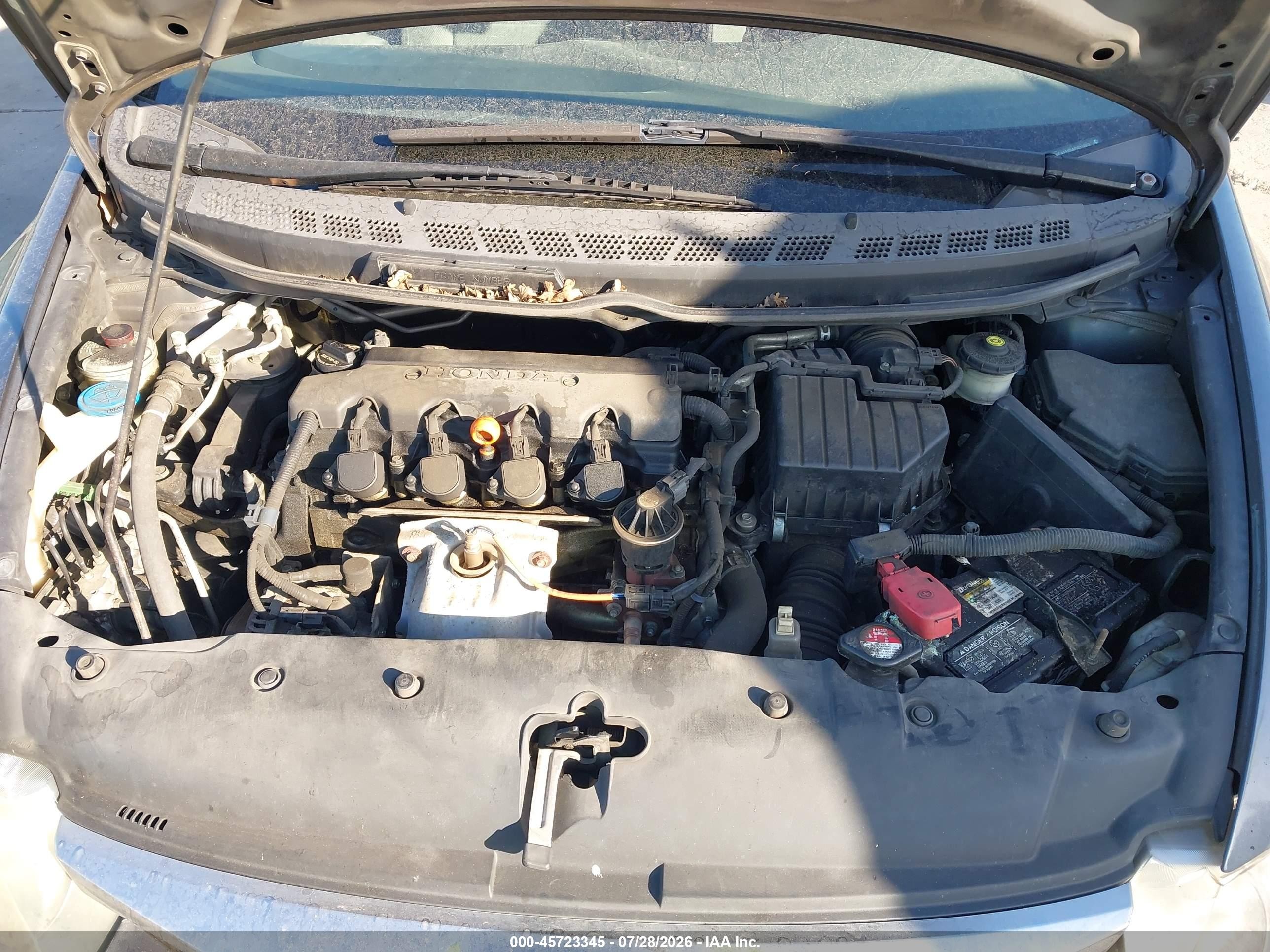 2010 Honda Civic Lx Серый vin: 19XFA1F59AE031059