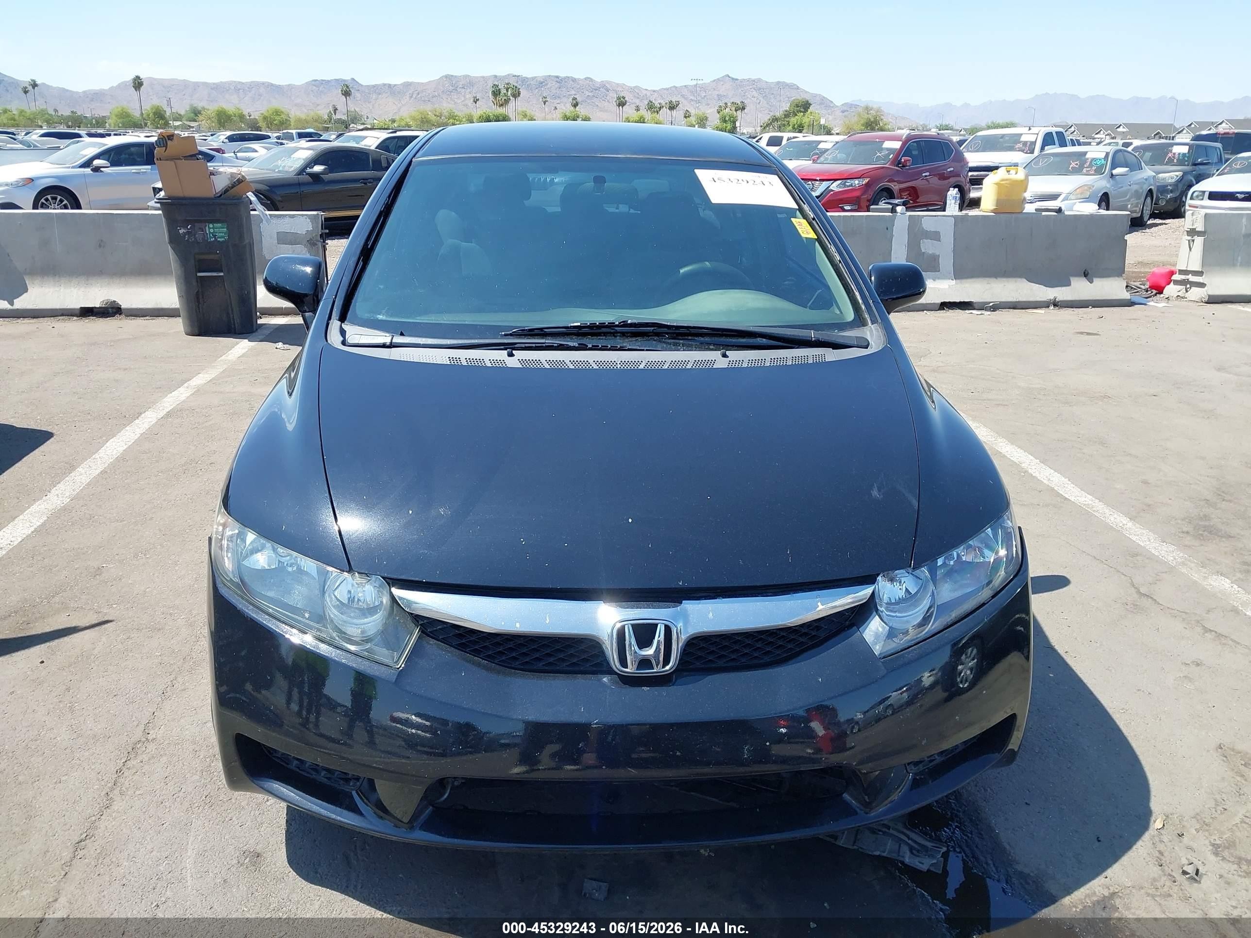 2010 Honda Civic Lx Black vin: 19XFA1F59AE053806