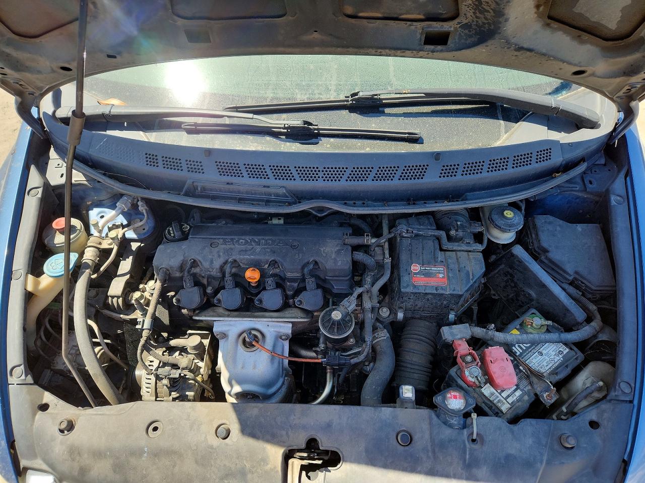 2010 Honda Civic Lx Blue vin: 19XFA1F59AE057399