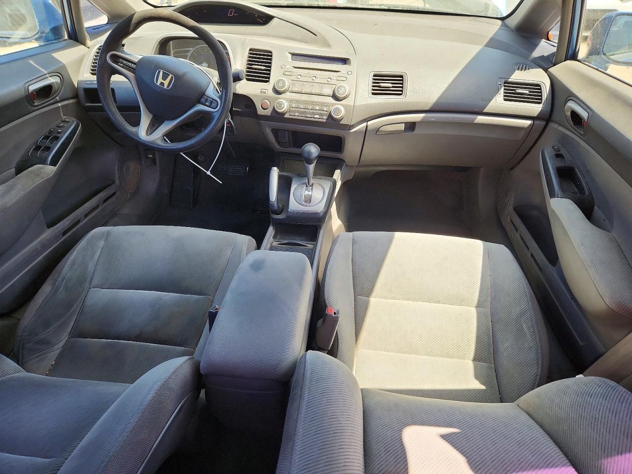 2010 Honda Civic Lx Blue vin: 19XFA1F59AE057399