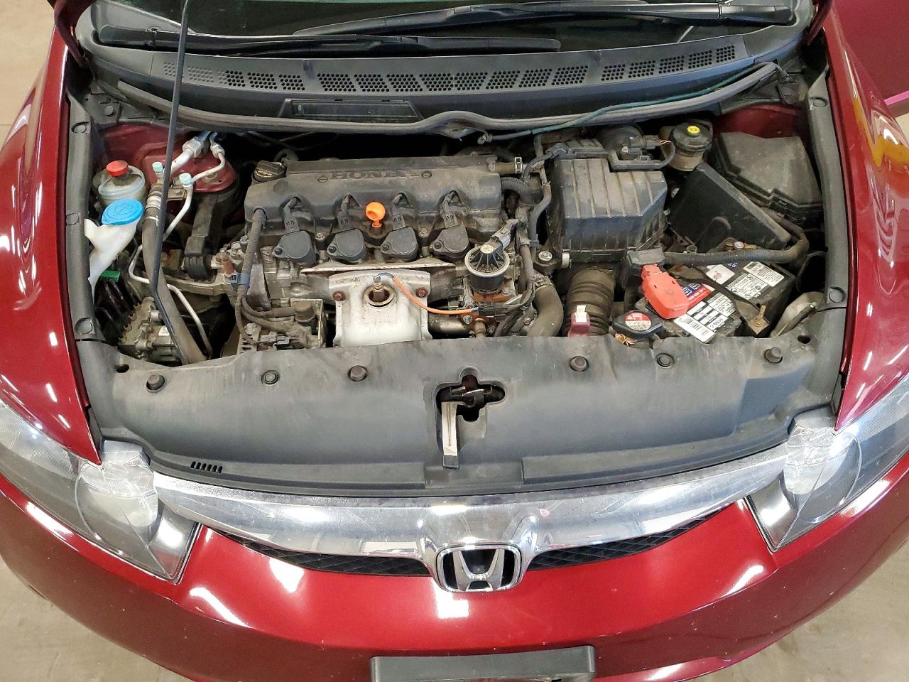 2010 Honda Civic Lx Red vin: 19XFA1F59AE062733