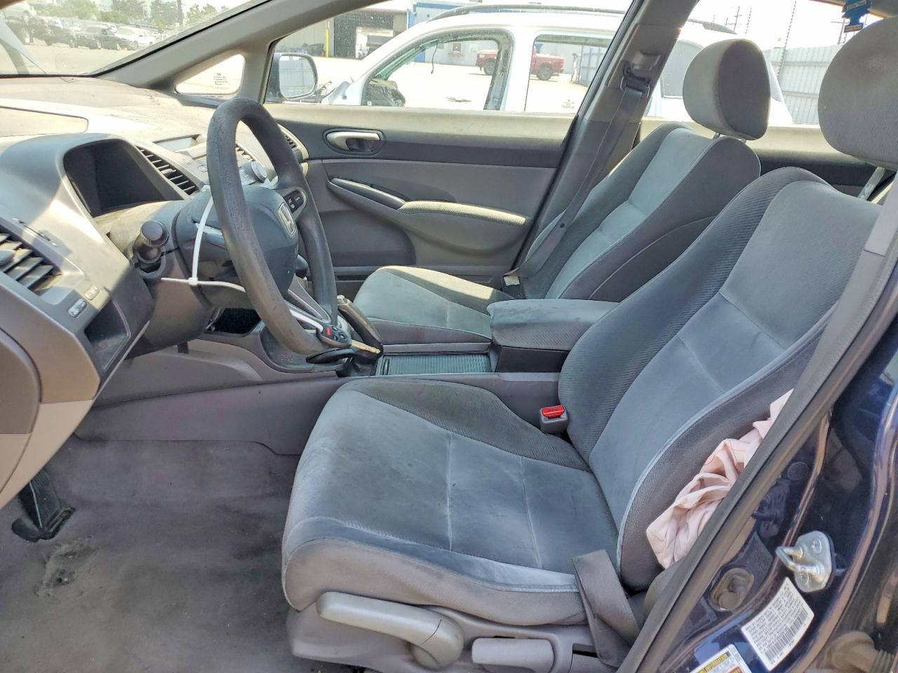2010 Honda Civic Lx Blue vin: 19XFA1F59AE067365
