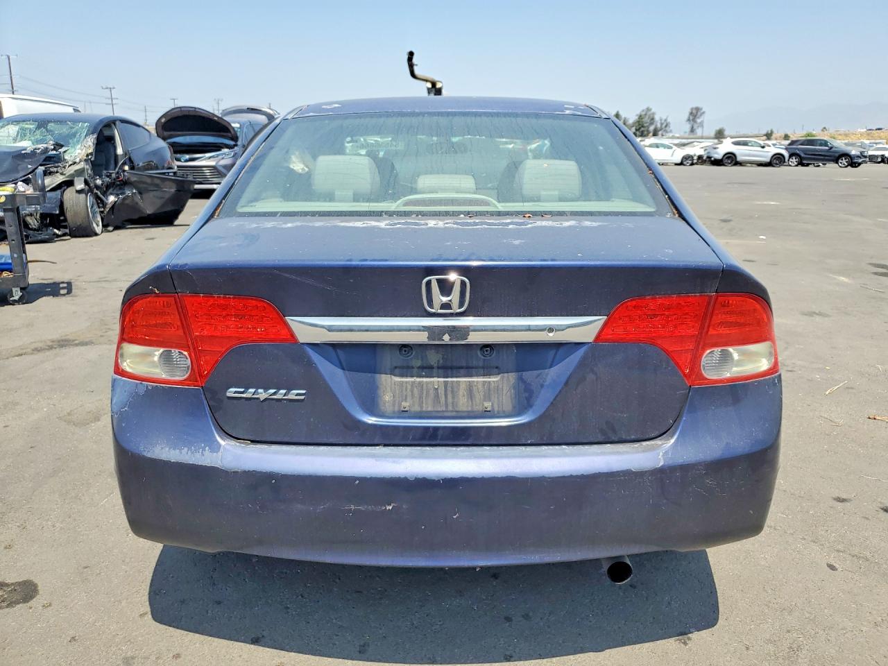 2010 Honda Civic Lx Blue vin: 19XFA1F59AE067365