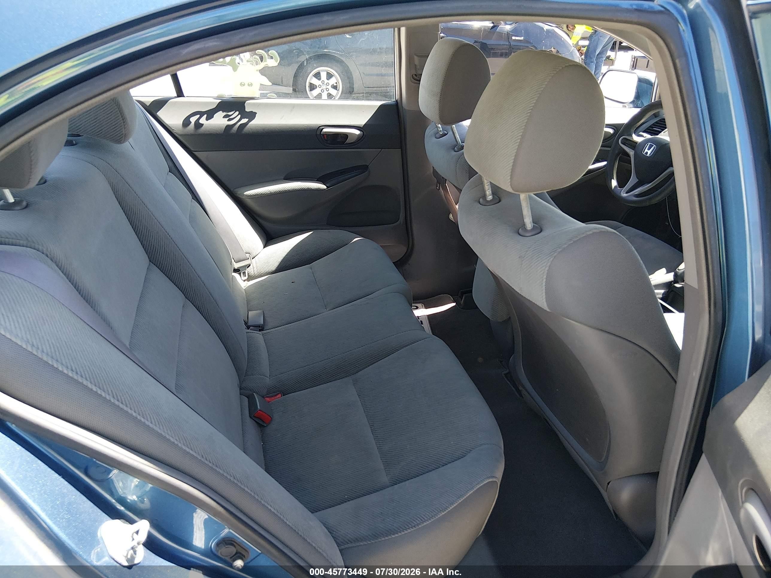 2010 Honda Civic Lx Blue vin: 19XFA1F59AE075594