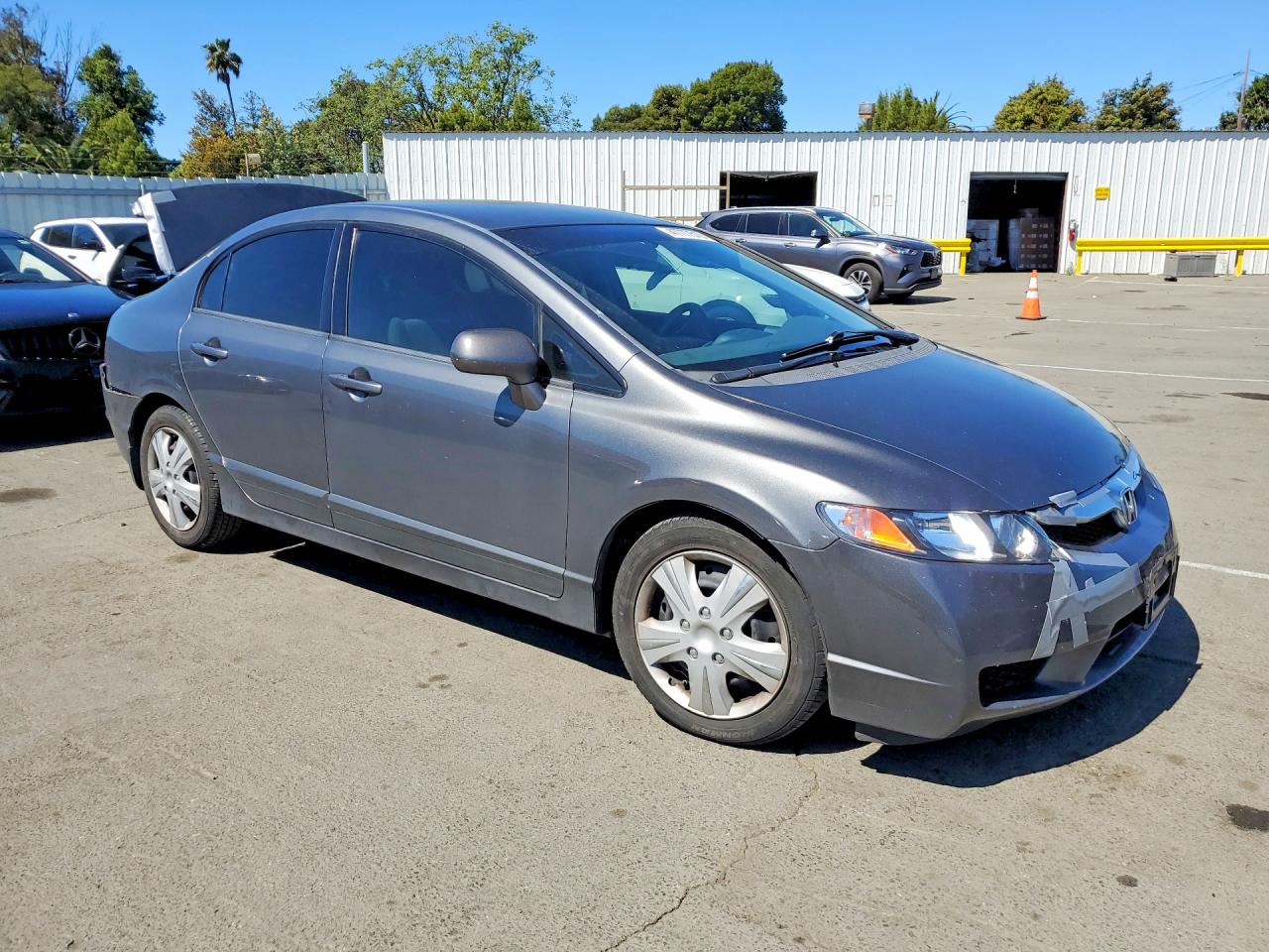 2010 Honda Civic Lx Charcoal vin: 19XFA1F59AE079600