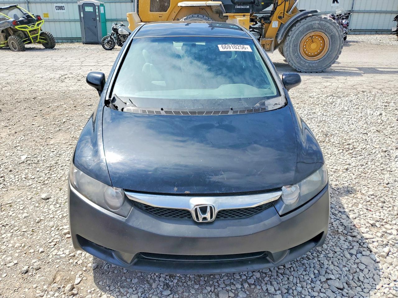 2011 Honda Civic Lx Black vin: 19XFA1F59BE003117