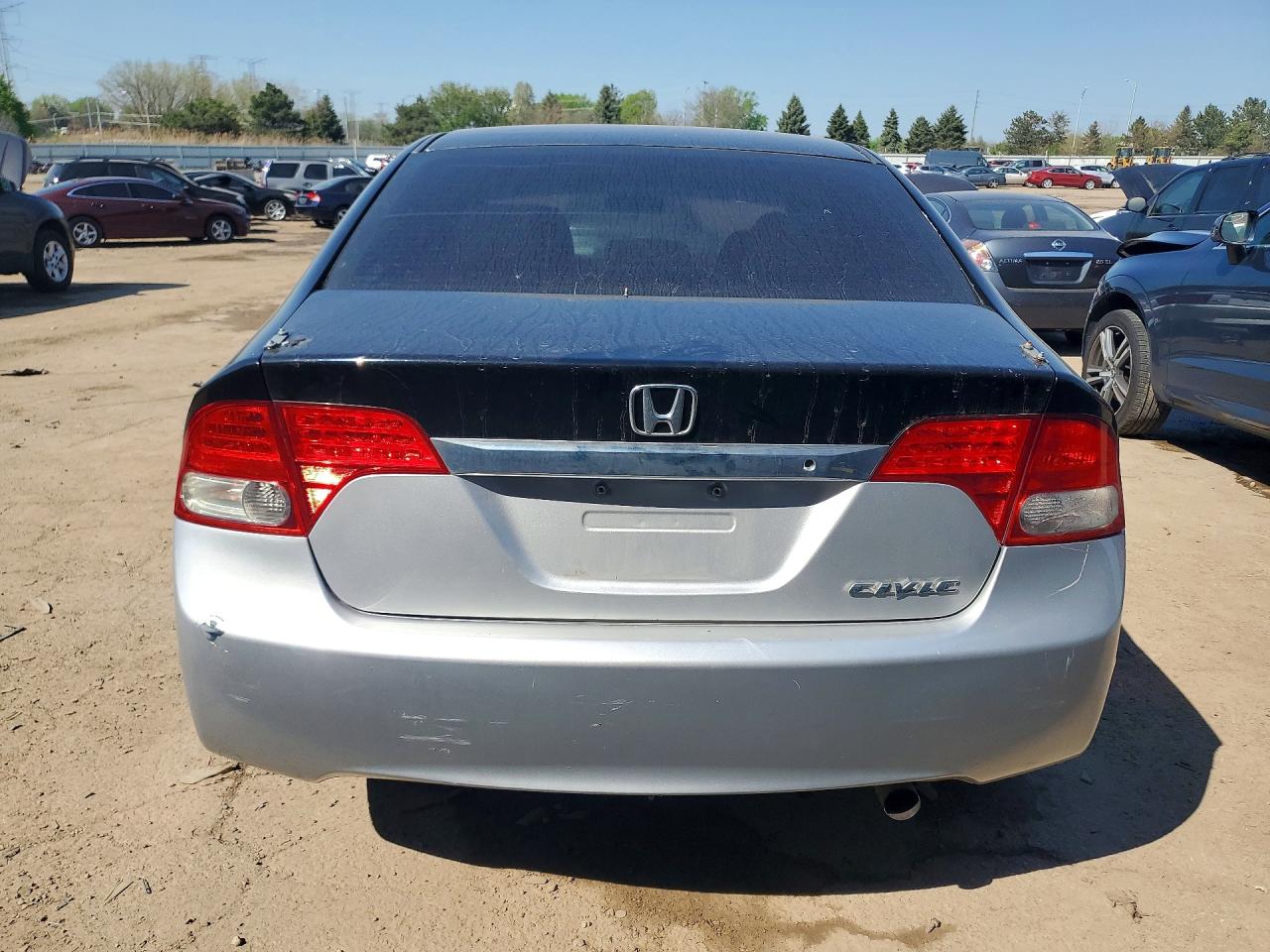2011 Honda Civic Lx Two Tone vin: 19XFA1F59BE004767