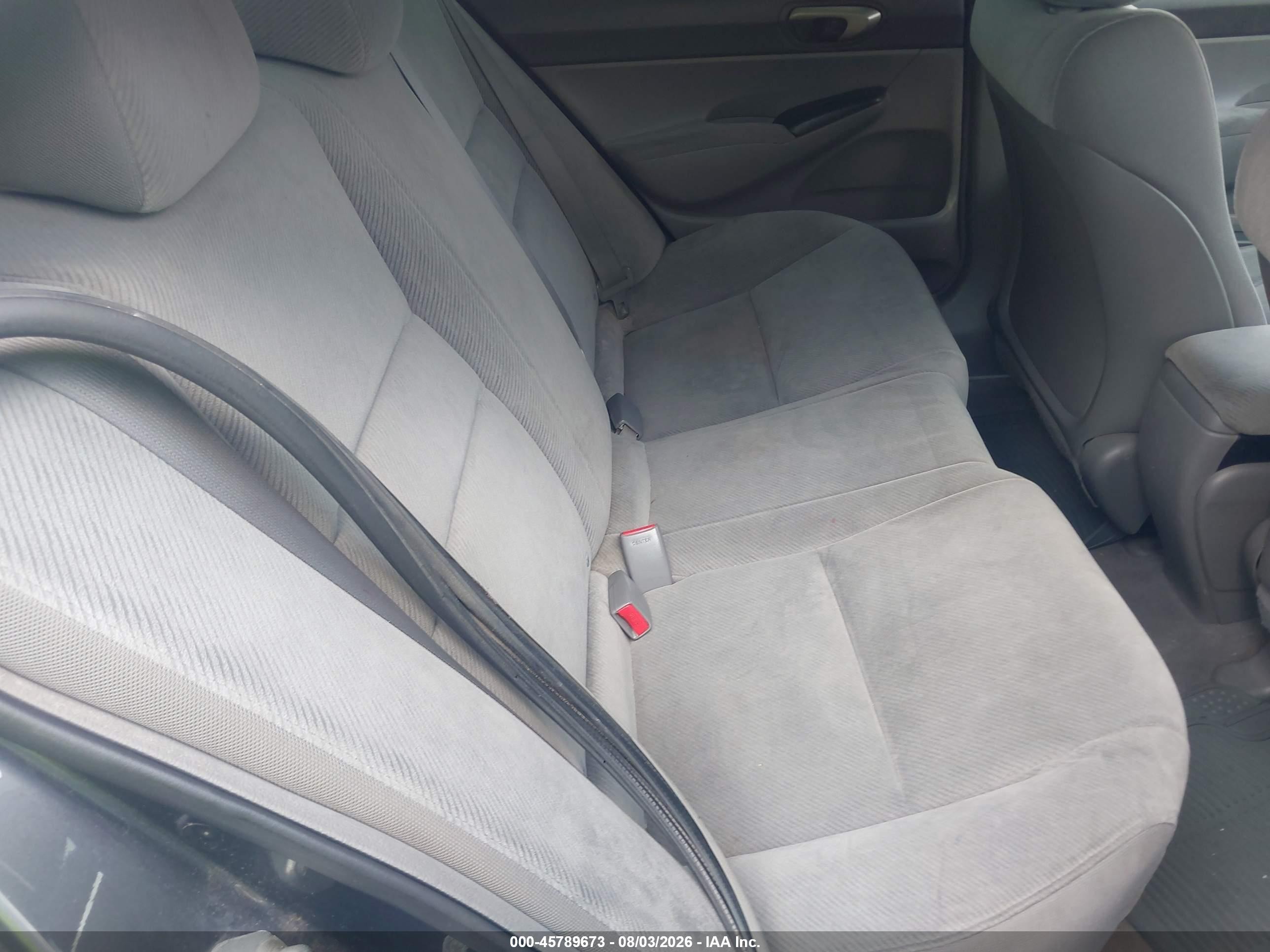 2011 Honda Civic Lx Gray vin: 19XFA1F59BE045884
