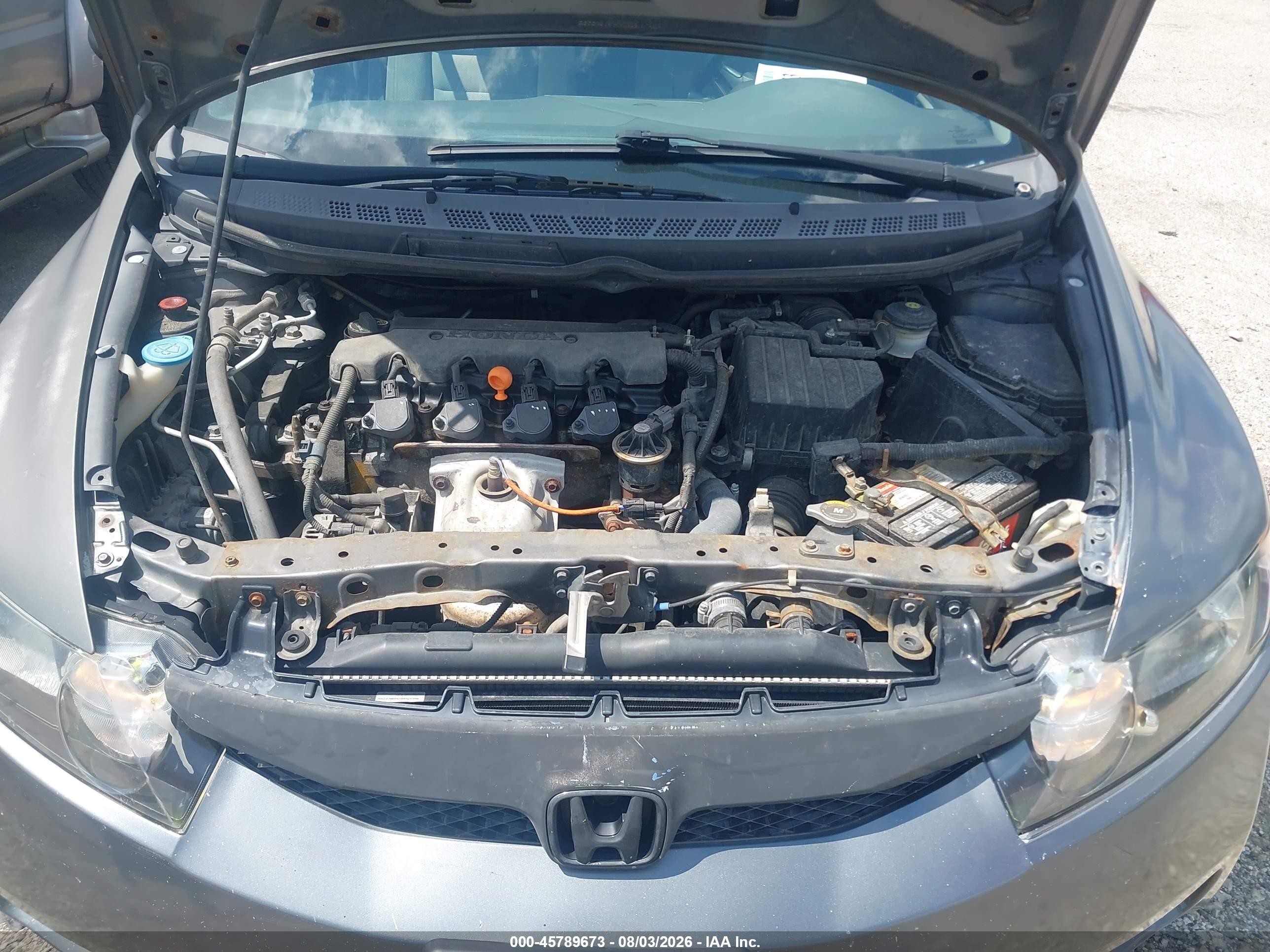 2011 Honda Civic Lx Gray vin: 19XFA1F59BE045884