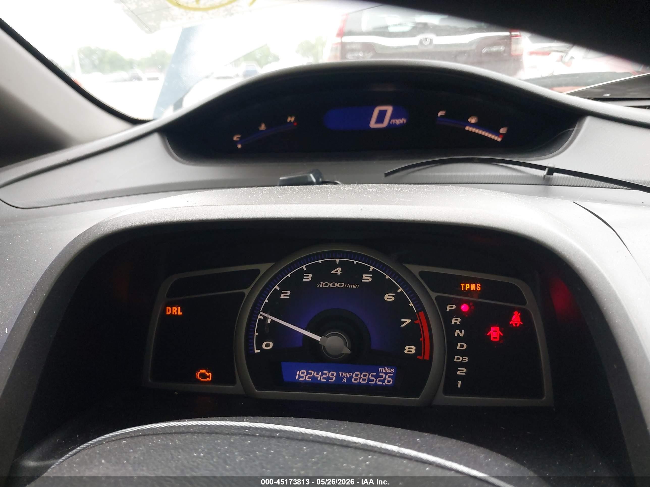 2010 Honda Civic Lx Blue vin: 19XFA1F5XAE005294
