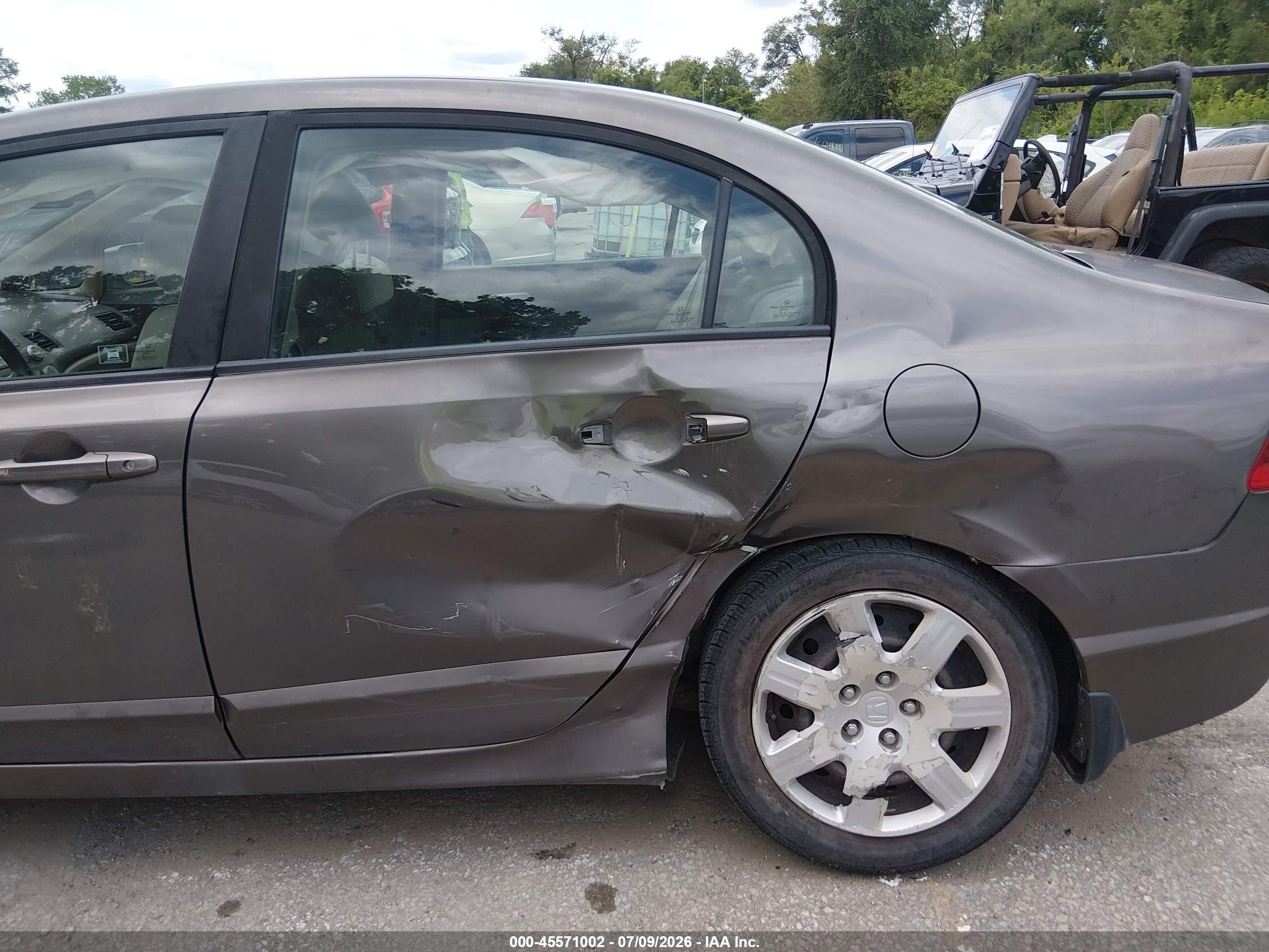 2010 Honda Civic Lx Gray vin: 19XFA1F5XAE014528
