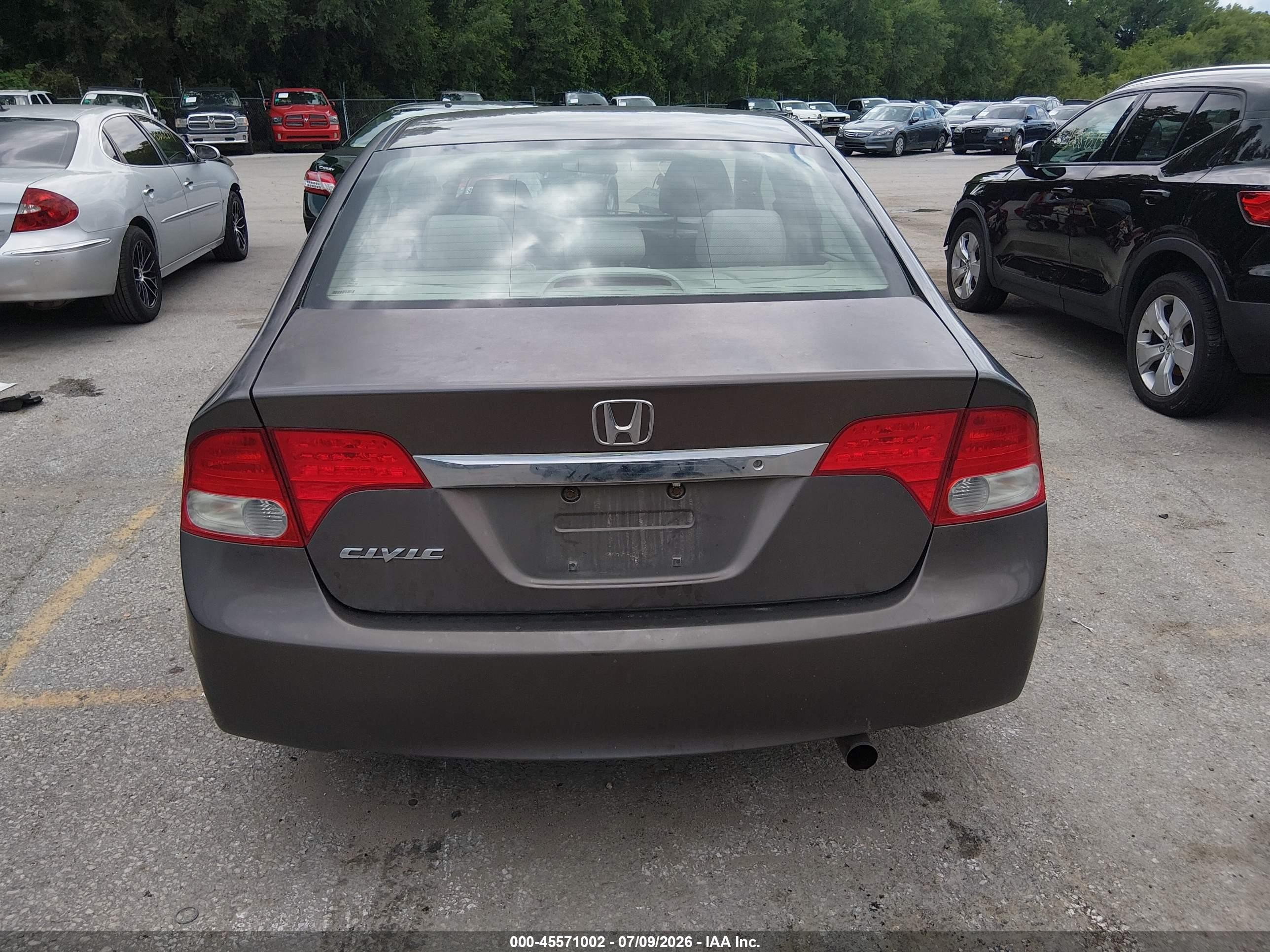 2010 Honda Civic Lx Gray vin: 19XFA1F5XAE014528