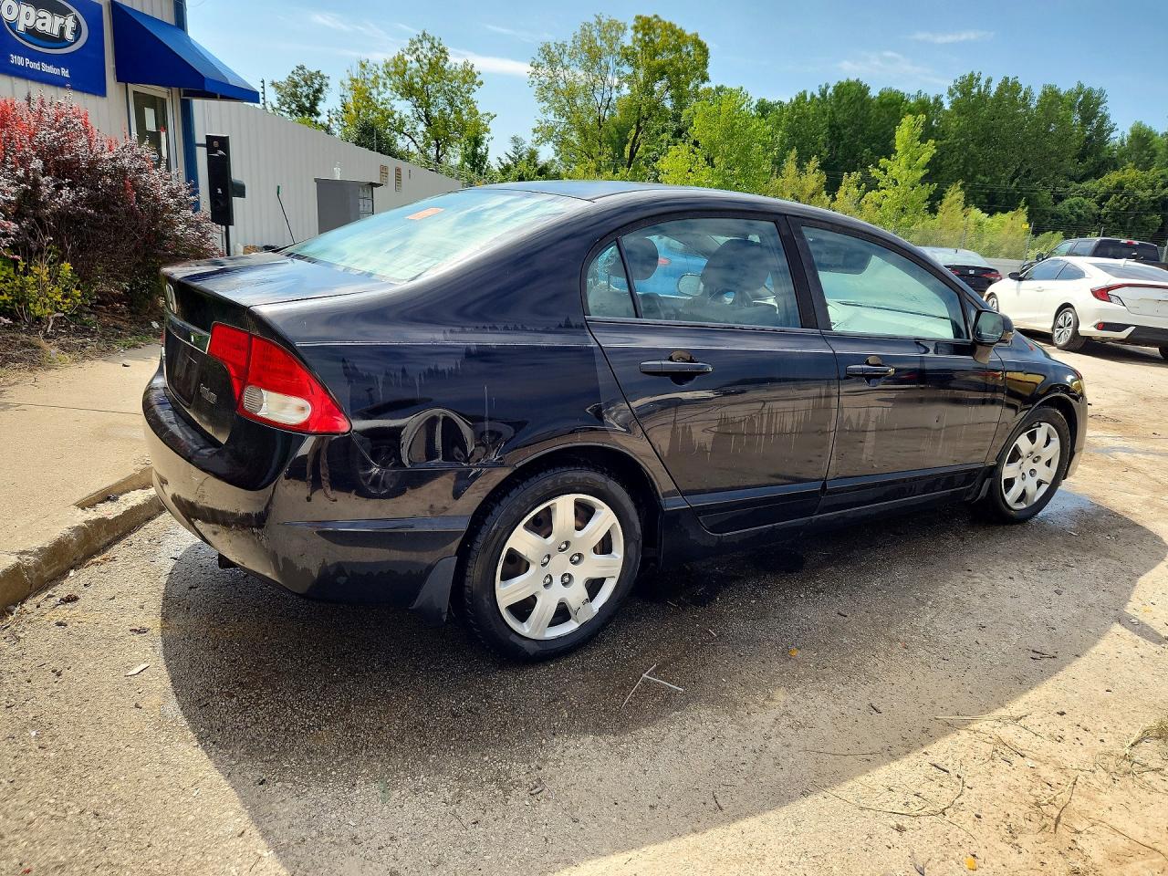 2010 Honda Civic Lx Black vin: 19XFA1F5XAE015758