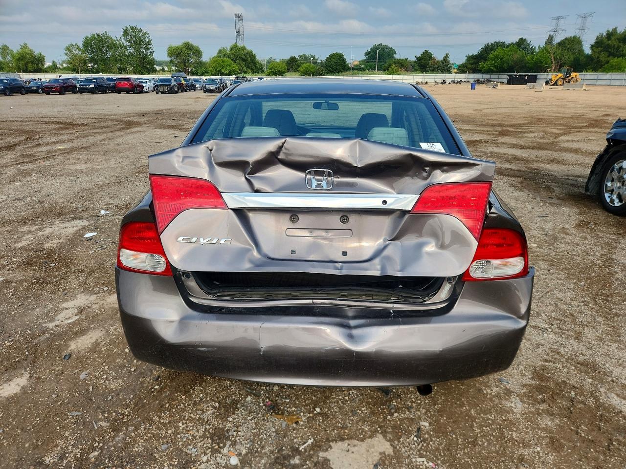 2010 Honda Civic Lx Gray vin: 19XFA1F5XAE017123