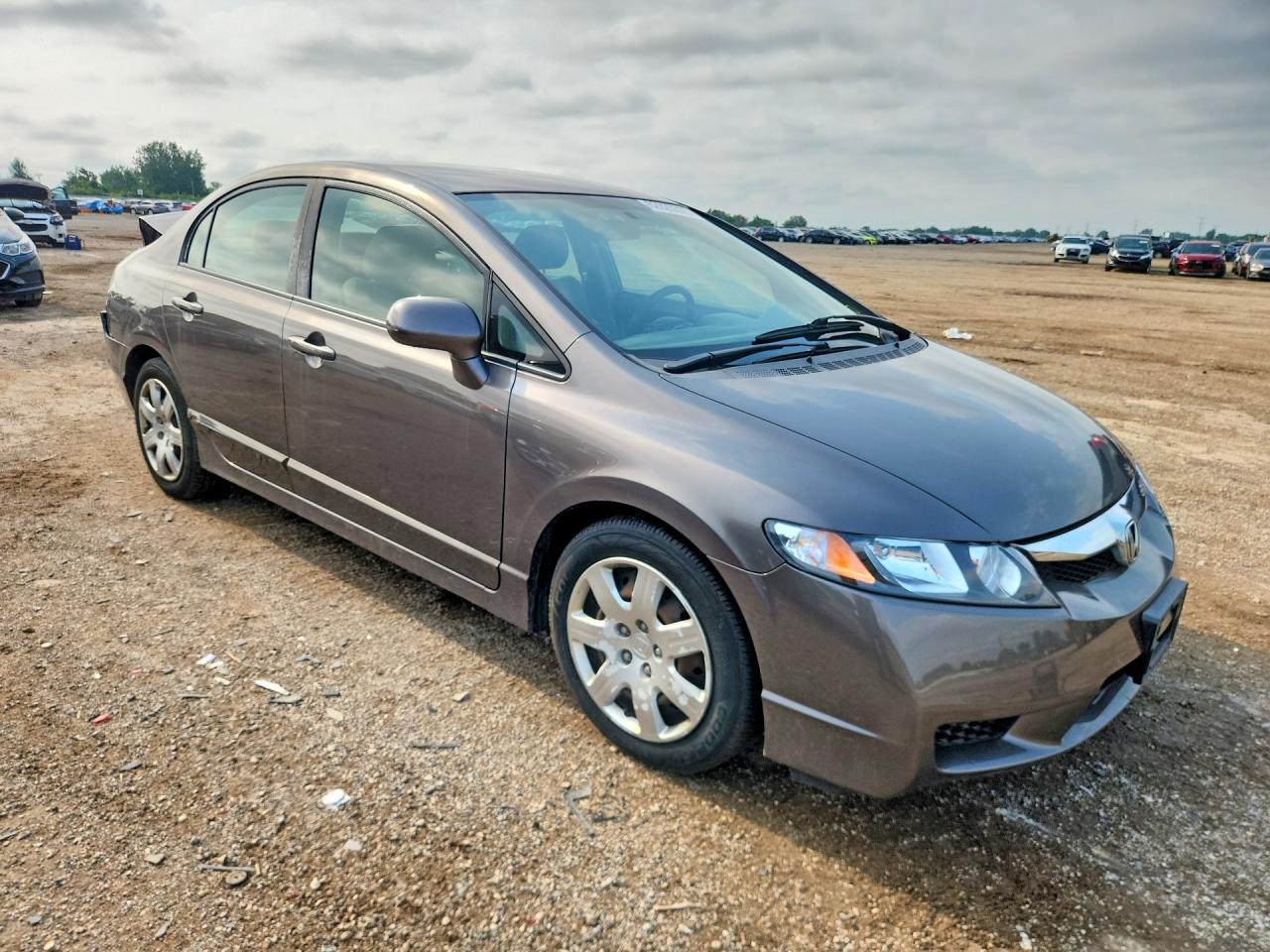 2010 Honda Civic Lx Gray vin: 19XFA1F5XAE017123