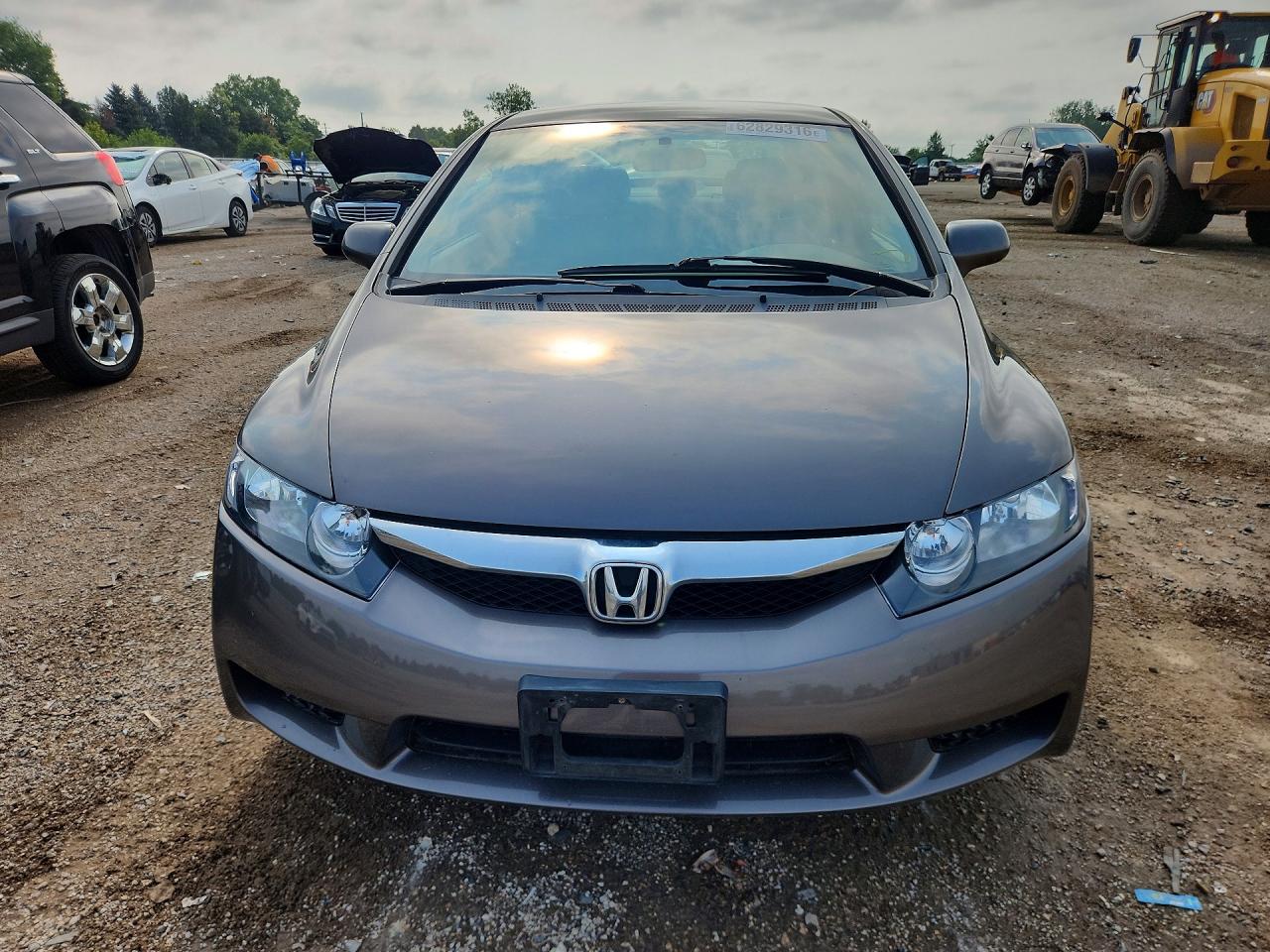 2010 Honda Civic Lx Gray vin: 19XFA1F5XAE017123