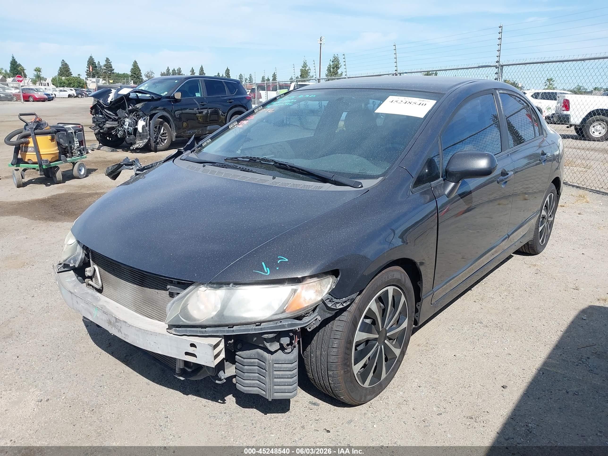 2010 Honda Civic Lx Gray vin: 19XFA1F5XAE021897