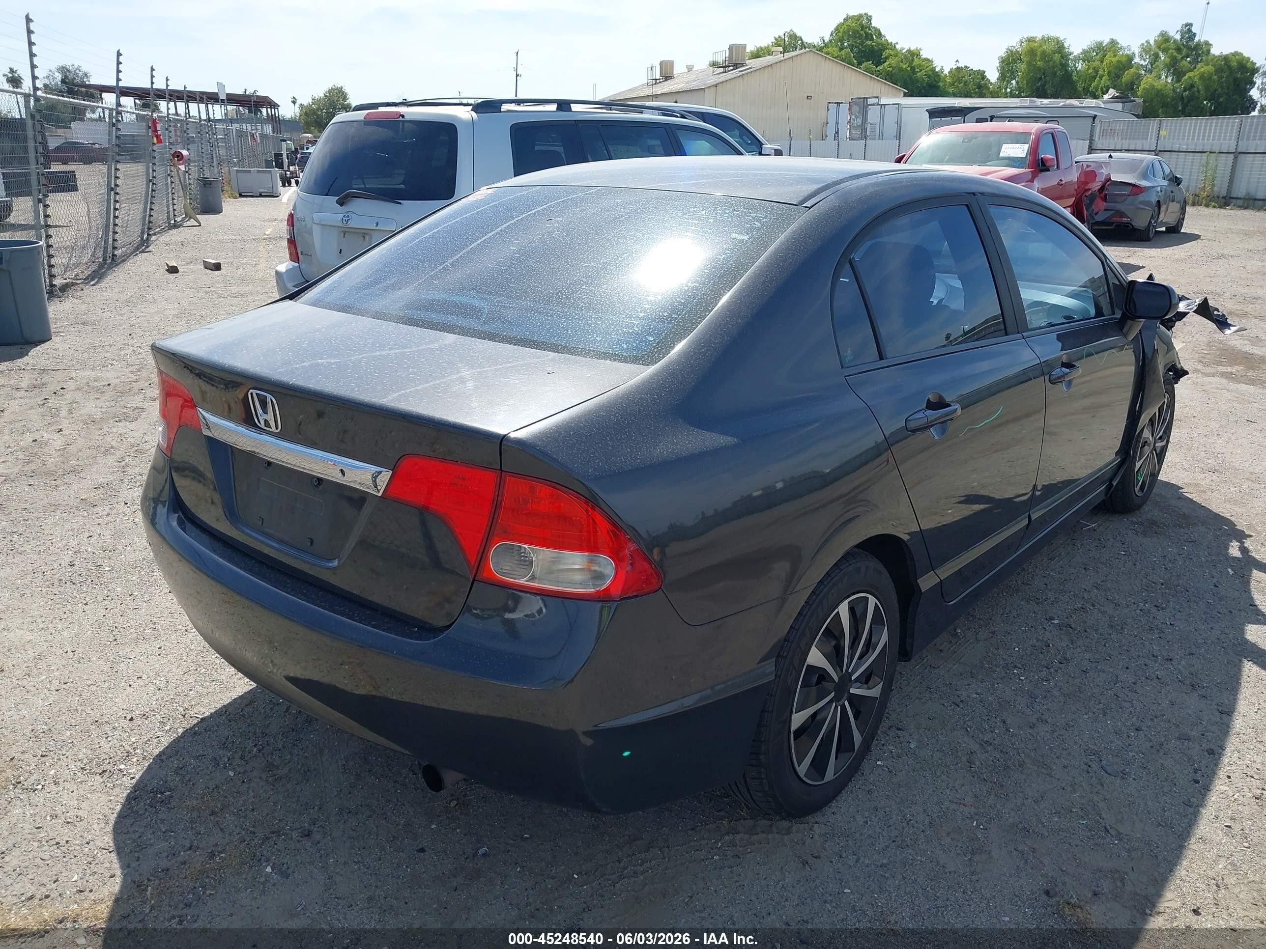 2010 Honda Civic Lx Gray vin: 19XFA1F5XAE021897