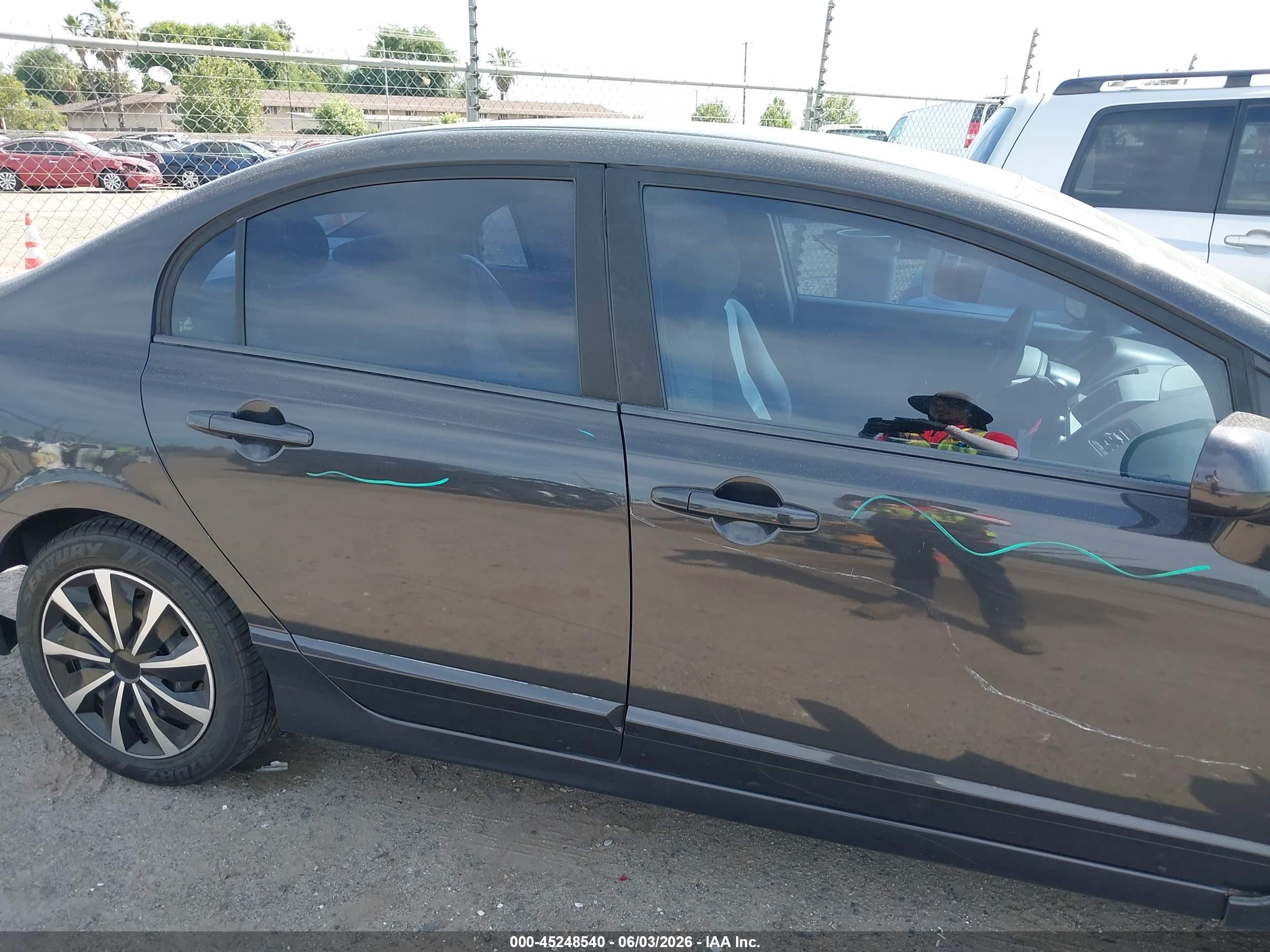 2010 Honda Civic Lx Gray vin: 19XFA1F5XAE021897