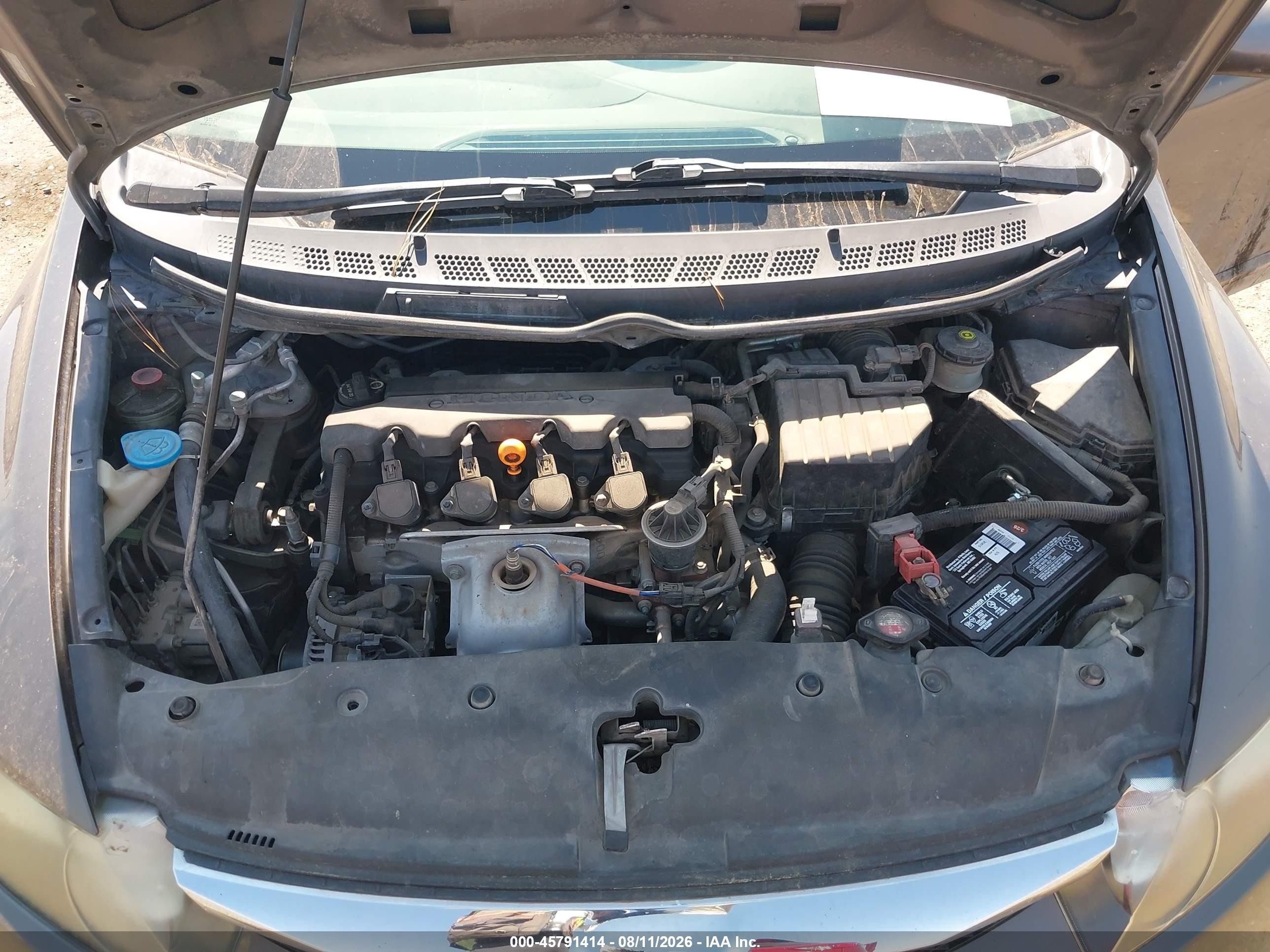 2010 Honda Civic Lx Gray vin: 19XFA1F5XAE054270