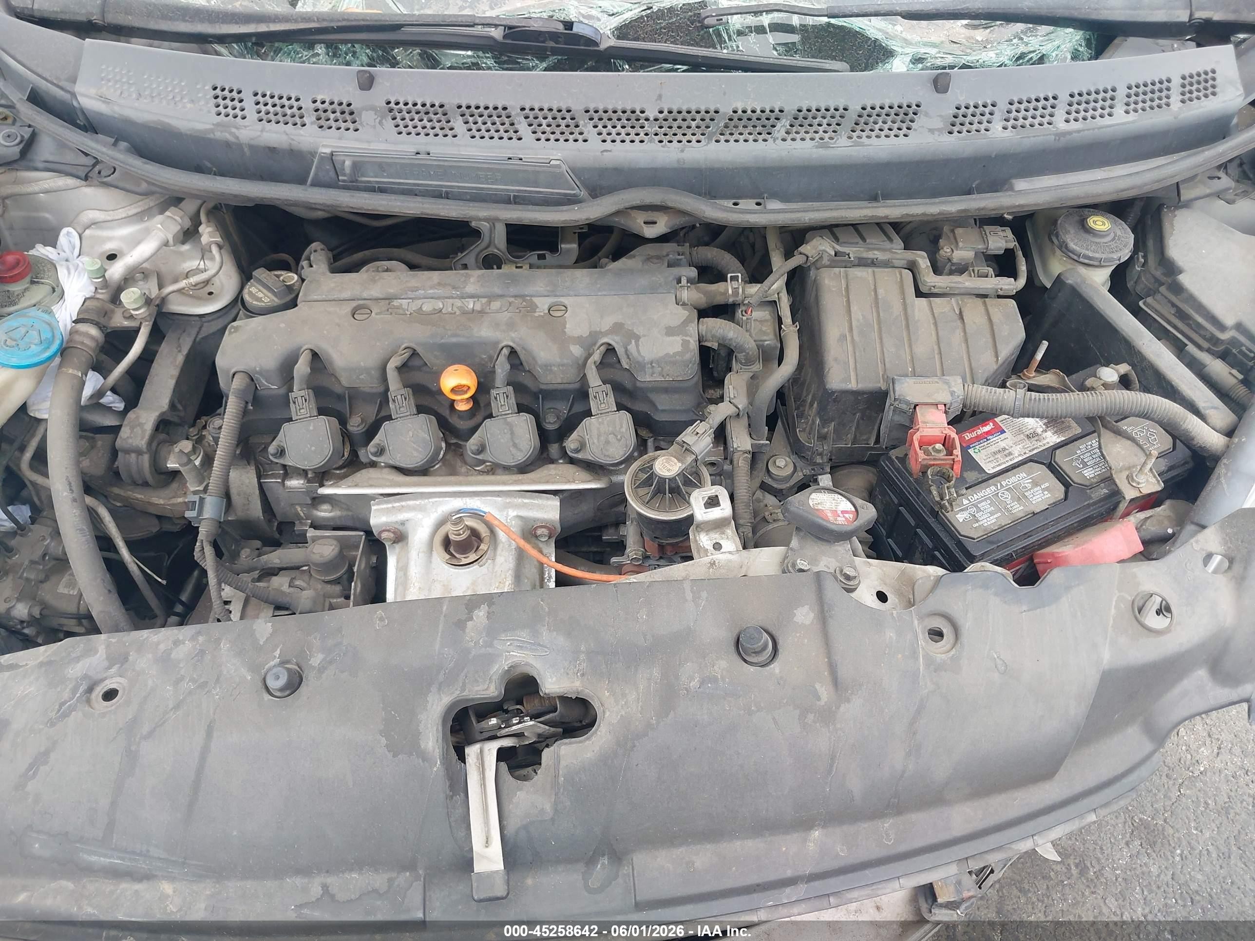2010 Honda Civic Lx Silver vin: 19XFA1F5XAE067651