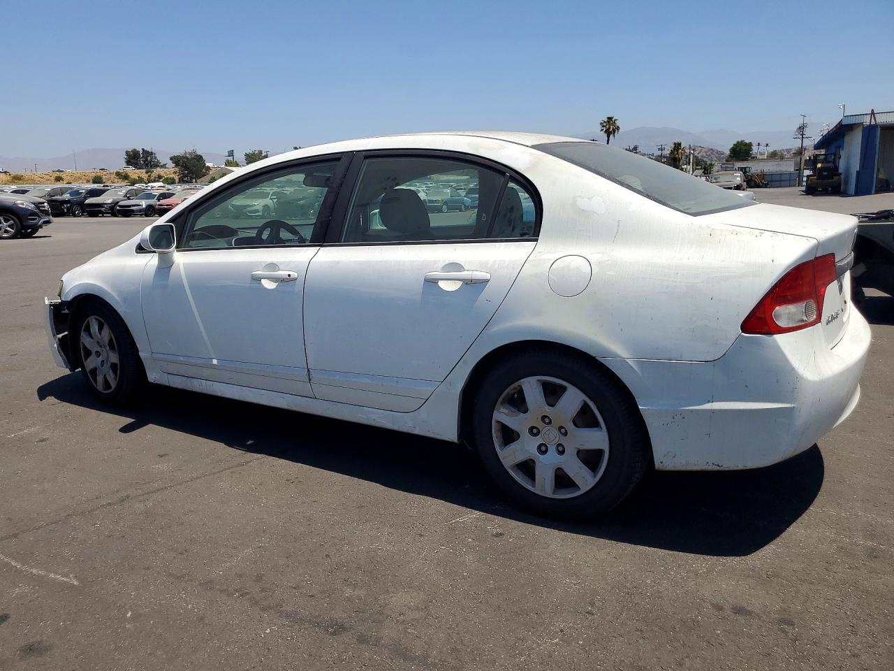 2010 Honda Civic Lx Белый vin: 19XFA1F5XAE076219