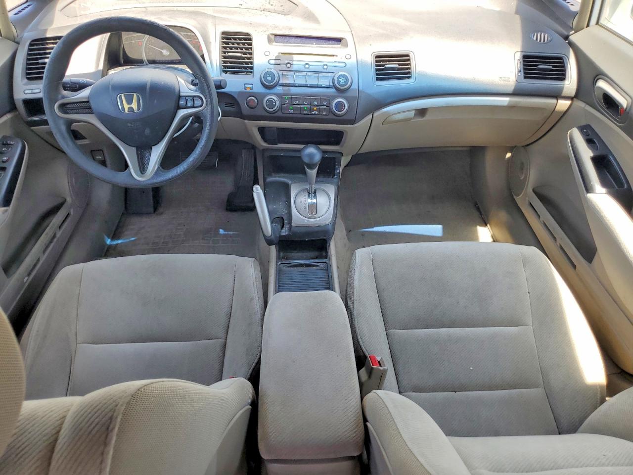 2010 Honda Civic Lx Белый vin: 19XFA1F5XAE076219