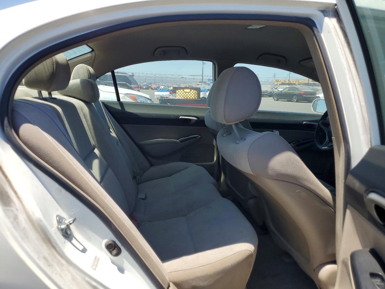 2010 Honda Civic Lx Белый vin: 19XFA1F5XAE076219