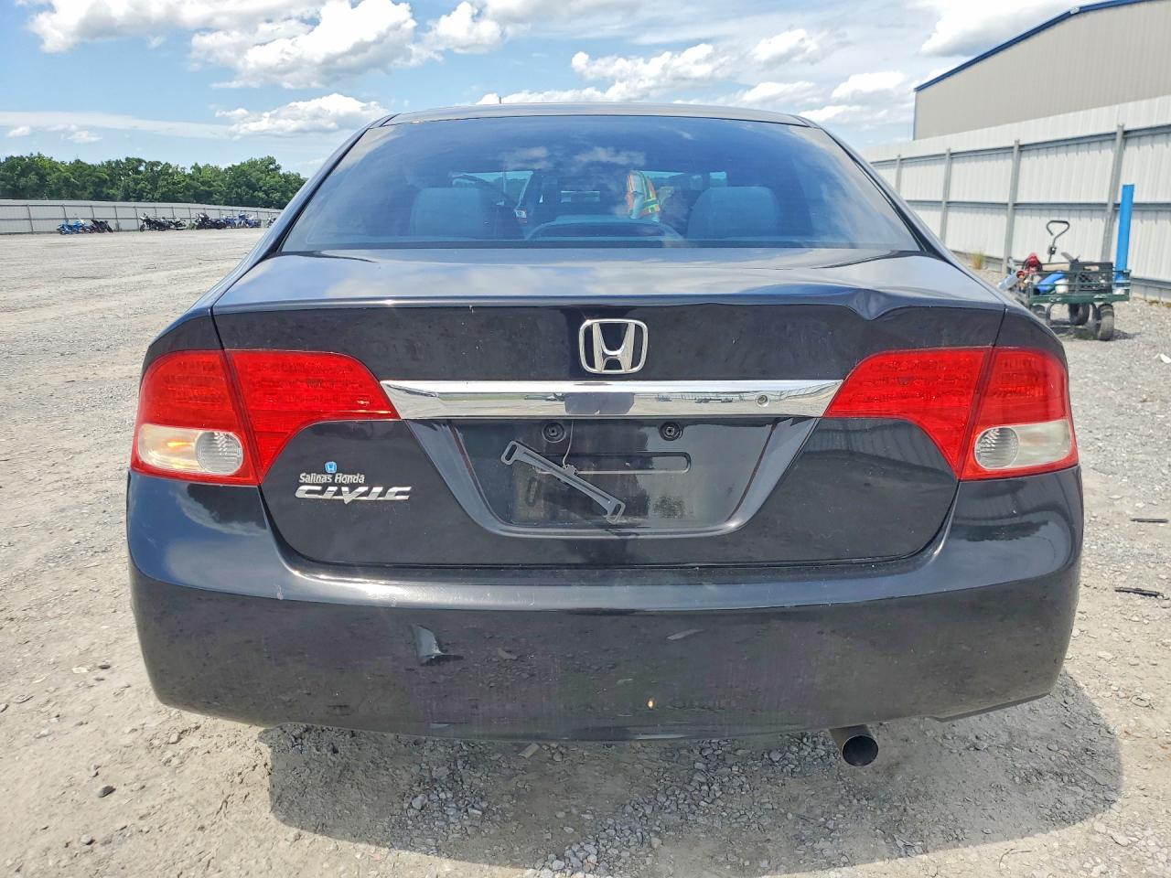 2011 Honda Civic Lx Blue vin: 19XFA1F5XBE006804