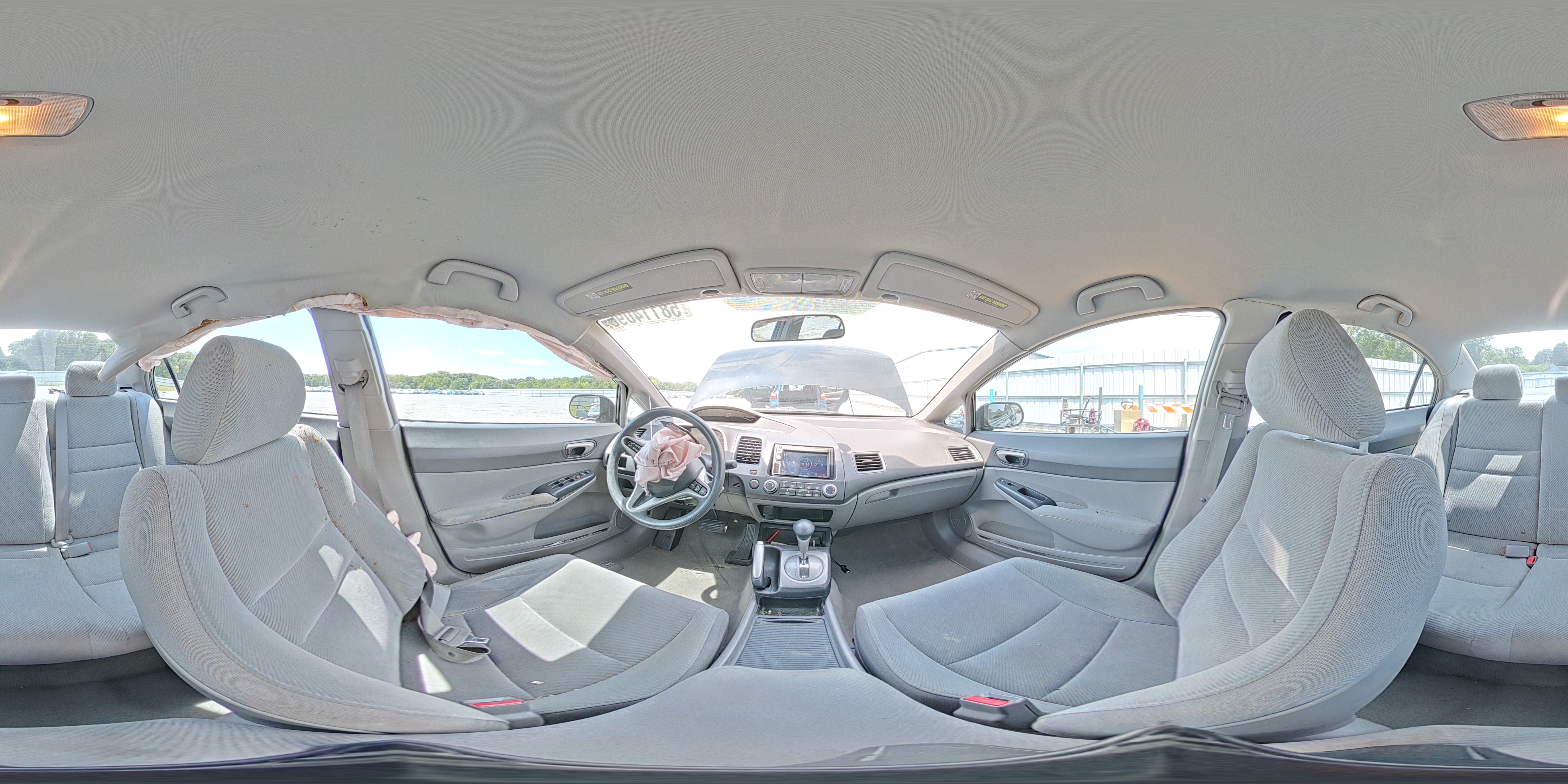 2011 Honda Civic Lx Blue vin: 19XFA1F5XBE006804