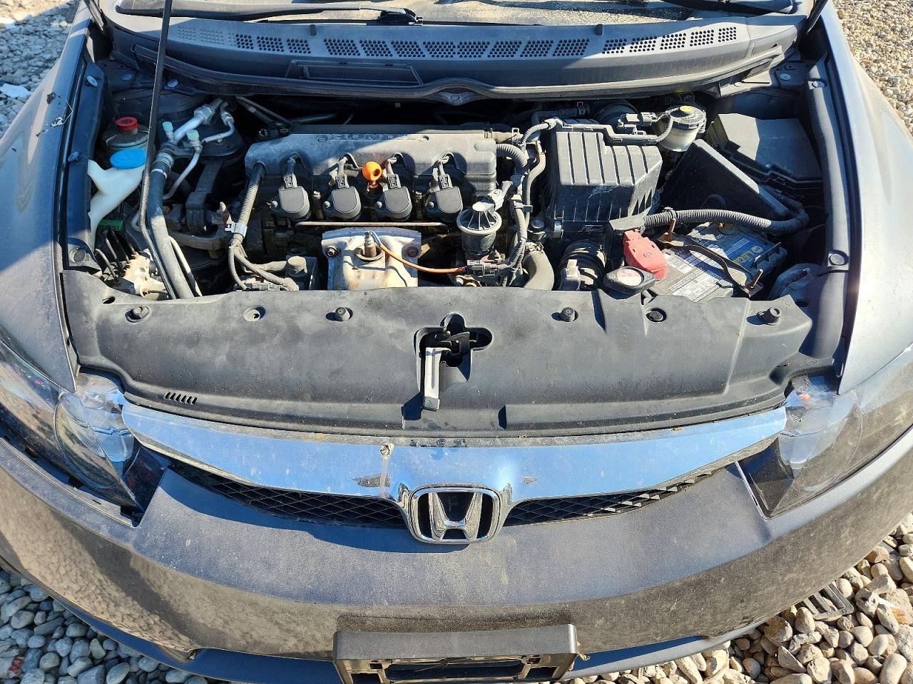2011 Honda Civic Lx Gray vin: 19XFA1F5XBE014370