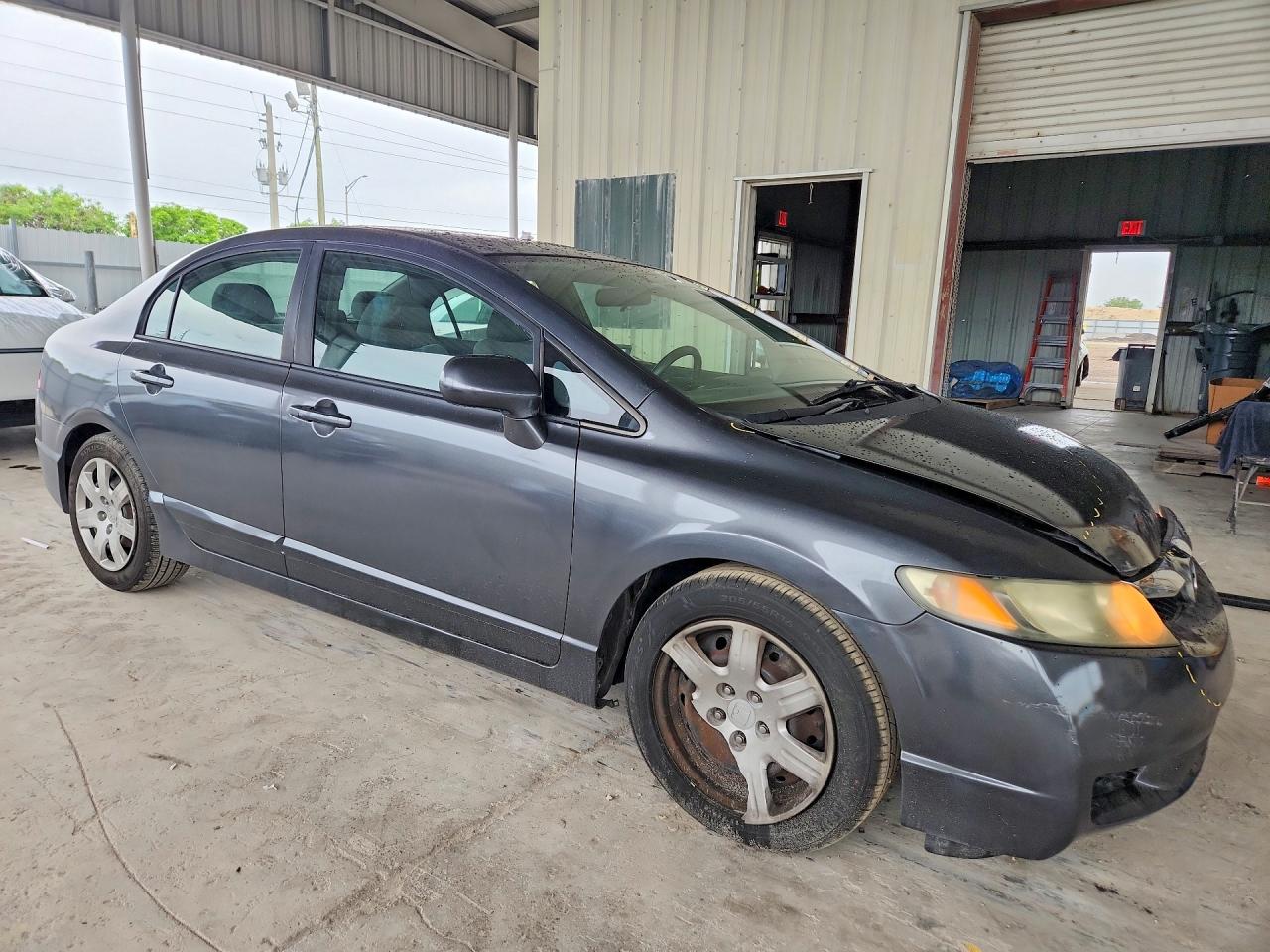 2011 Honda Civic Lx Gray vin: 19XFA1F5XBE018869