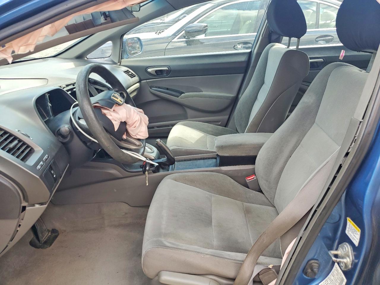 2011 Honda Civic Lx Blue vin: 19XFA1F5XBE028818