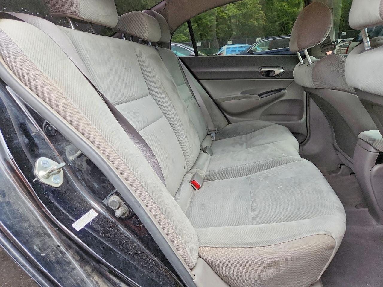 2011 Honda Civic Lx Black vin: 19XFA1F5XBE030889