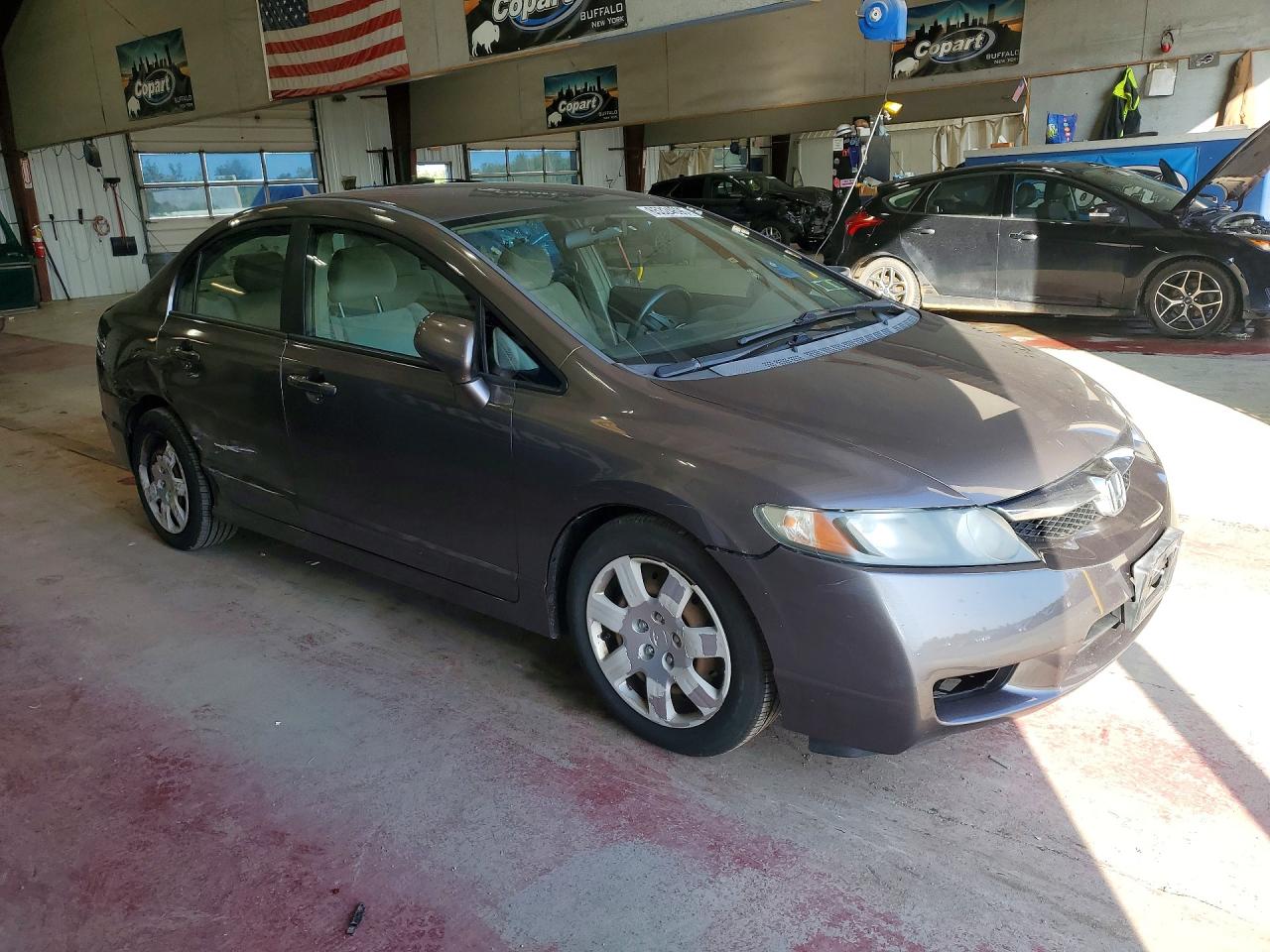 2011 Honda Civic Lx Желто-коричневый vin: 19XFA1F5XBE032318