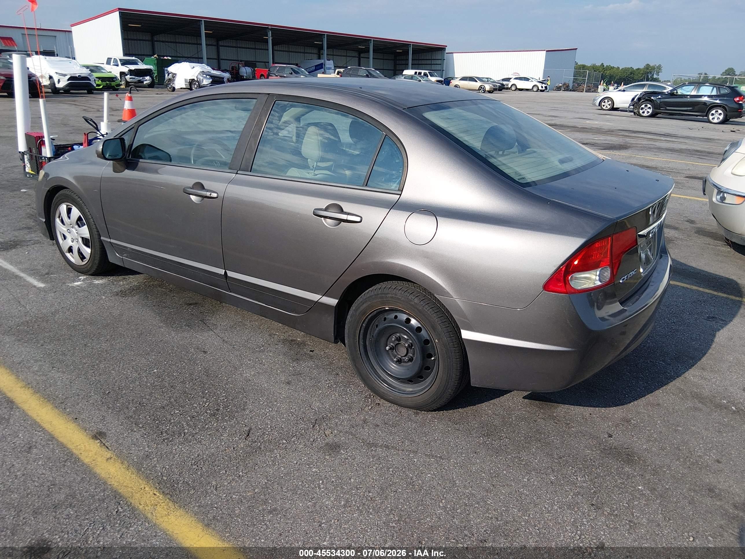 2011 Honda Civic Lx Серый vin: 19XFA1F5XBE046090