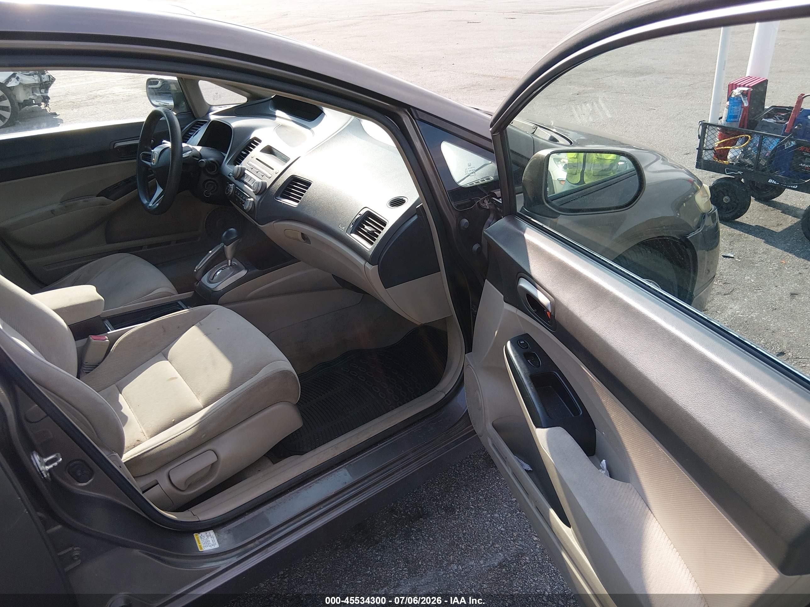 2011 Honda Civic Lx Серый vin: 19XFA1F5XBE046090