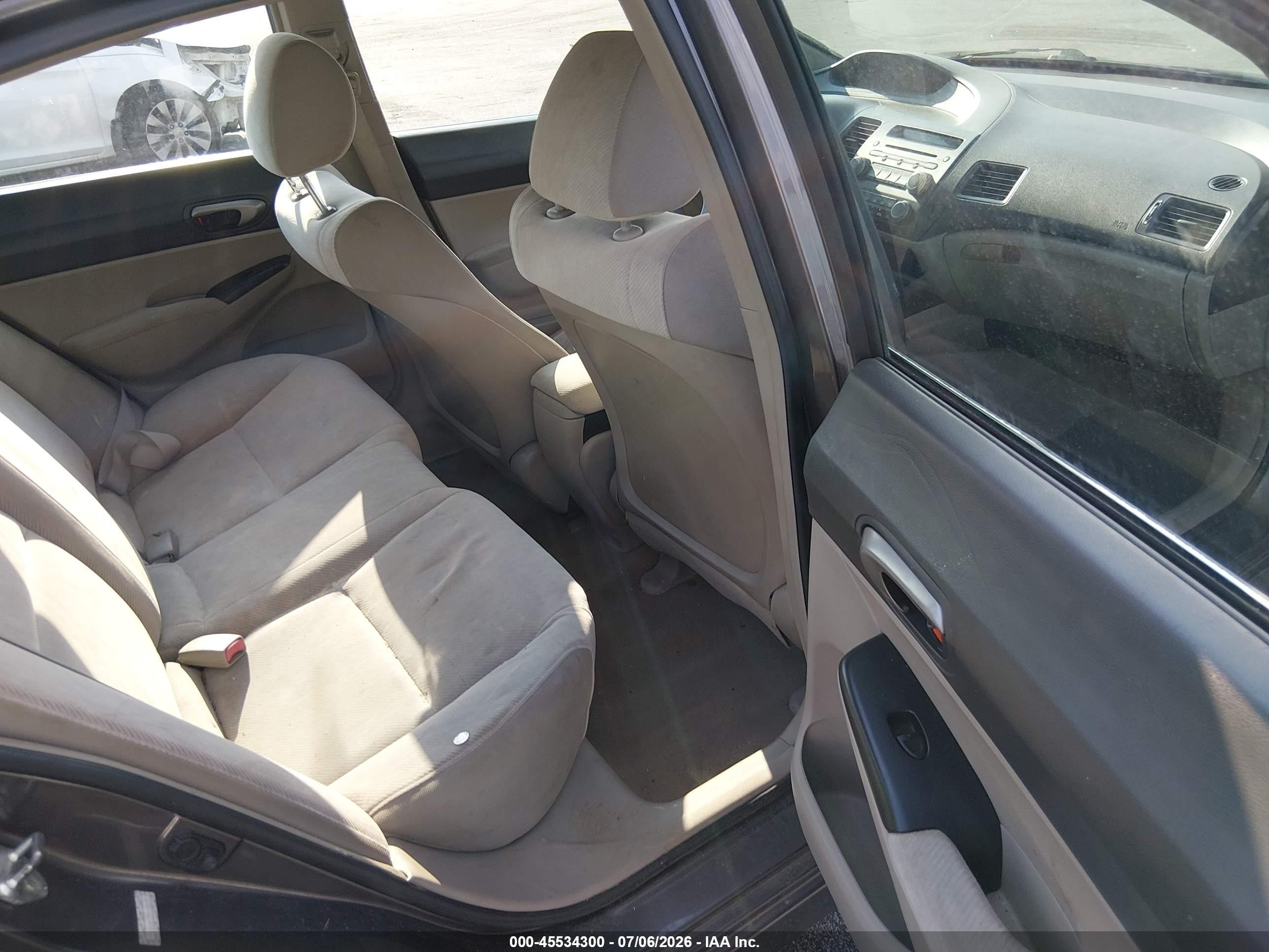 2011 Honda Civic Lx Серый vin: 19XFA1F5XBE046090