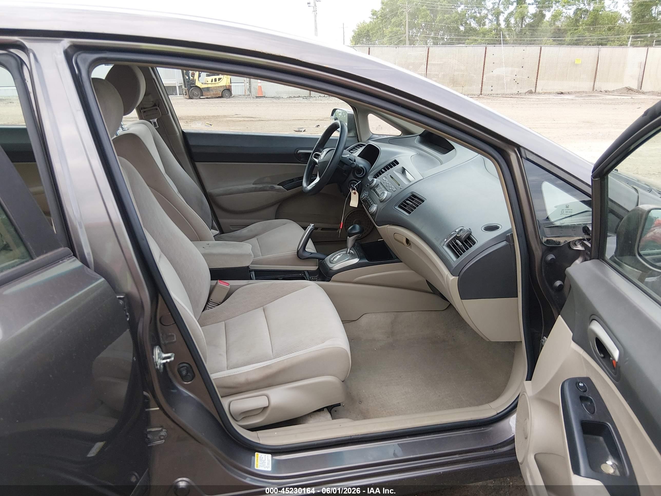 2011 Honda Civic Lx Gray vin: 19XFA1F5XBE048664